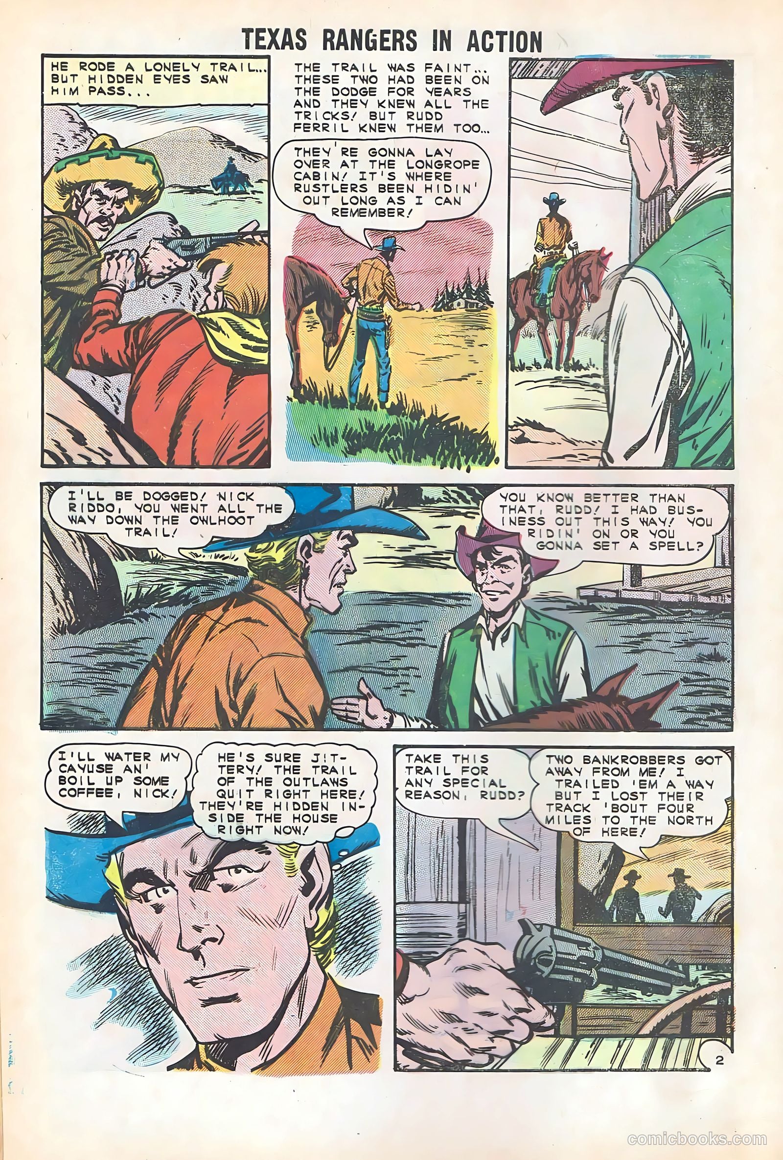 Texas Rangers in Action #47 (1964) — page 4 of 36