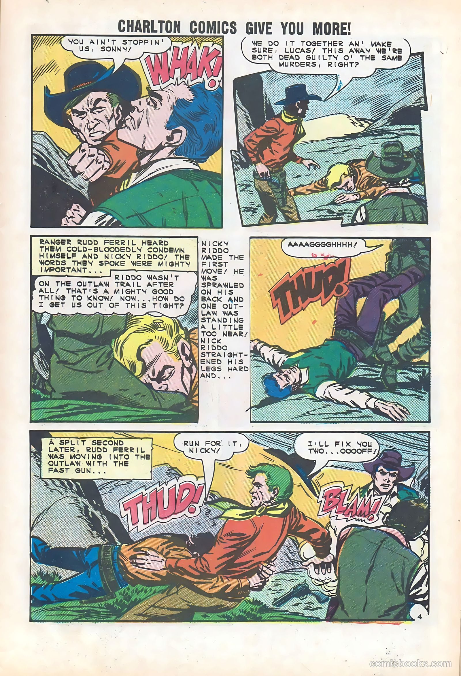 Texas Rangers in Action #47 (1964) — page 7 of 36