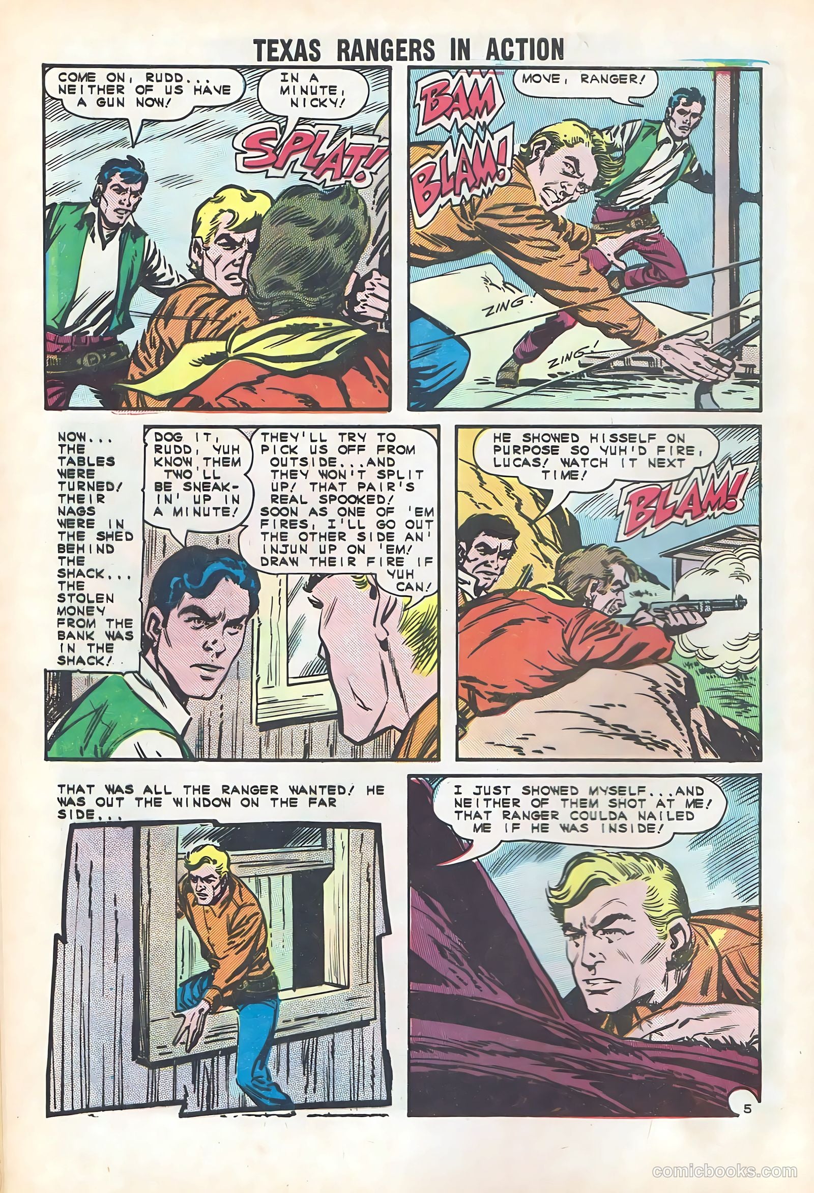 Texas Rangers in Action #47 (1964) — page 8 of 36