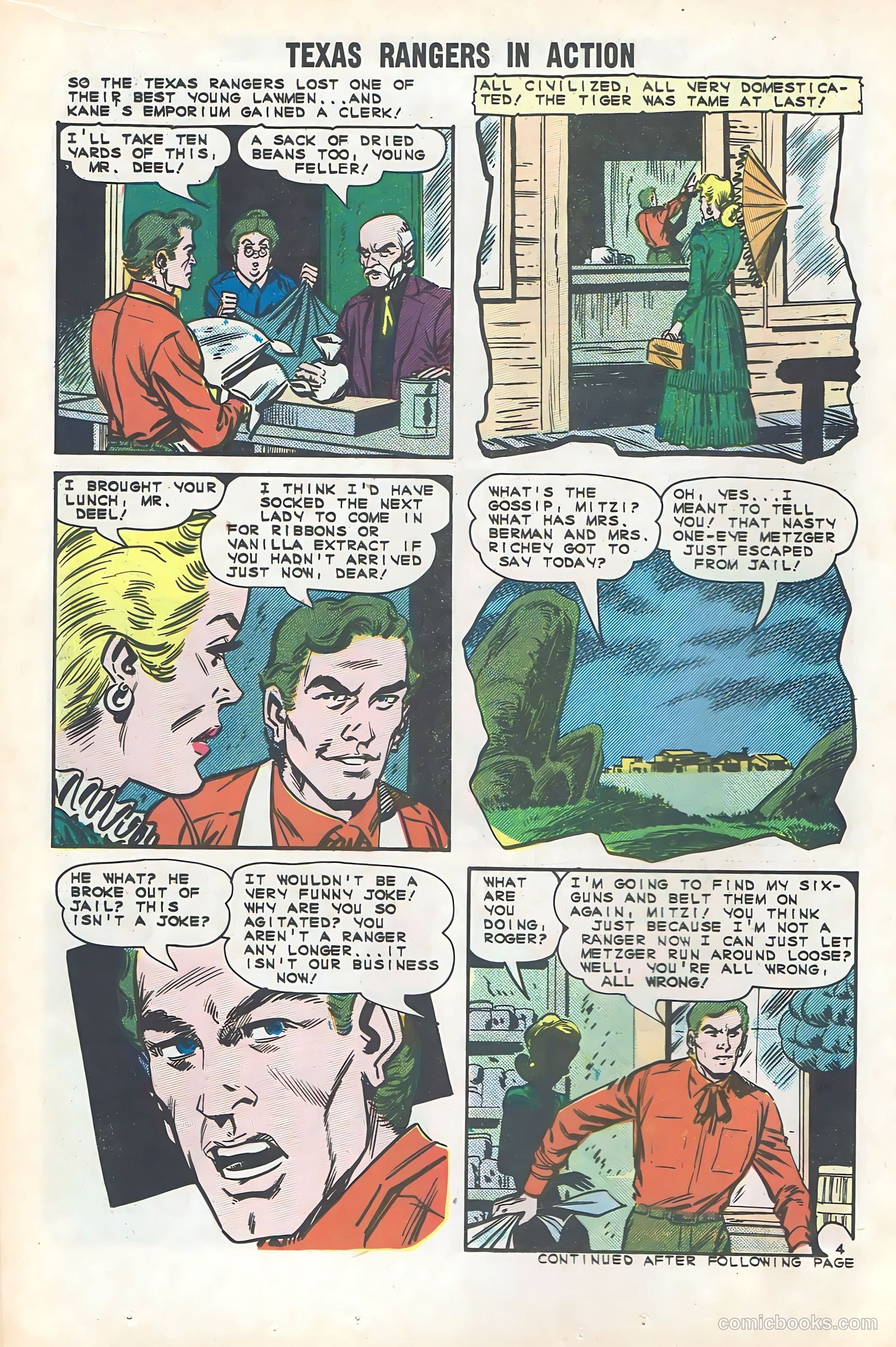 Texas Rangers in Action #47 (1964) — page 14 of 36