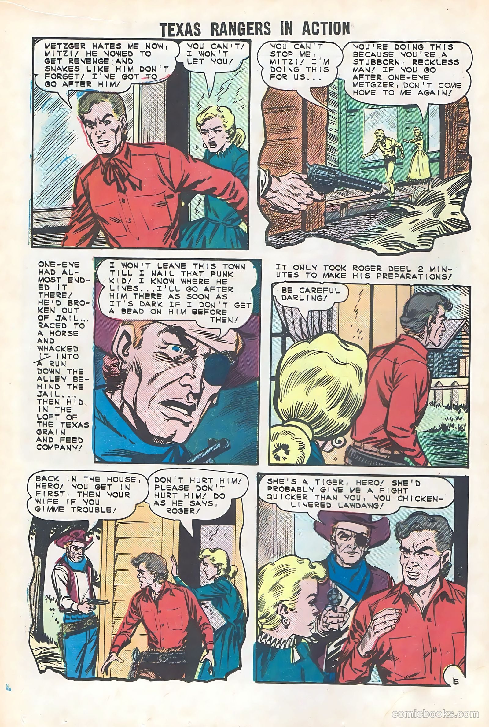 Texas Rangers in Action #47 (1964) — page 16 of 36
