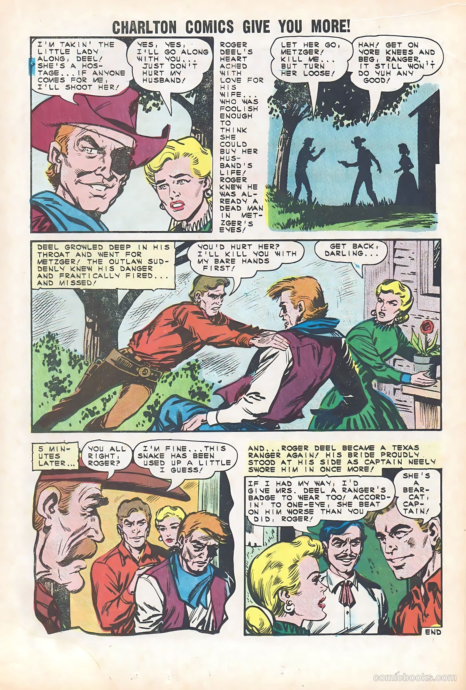 Texas Rangers in Action #47 (1964) — page 17 of 36
