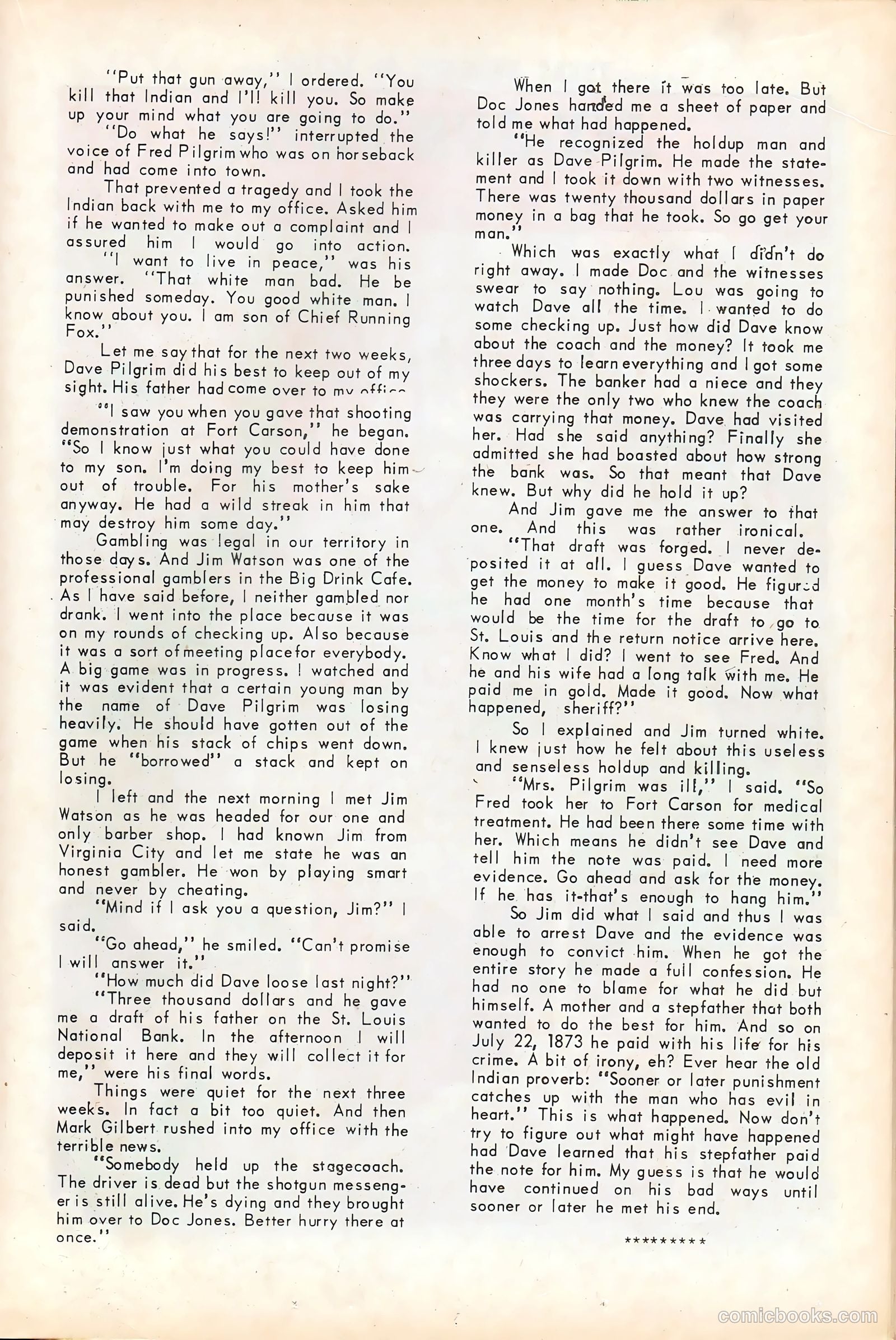 Texas Rangers in Action #47 (1964) — page 19 of 36