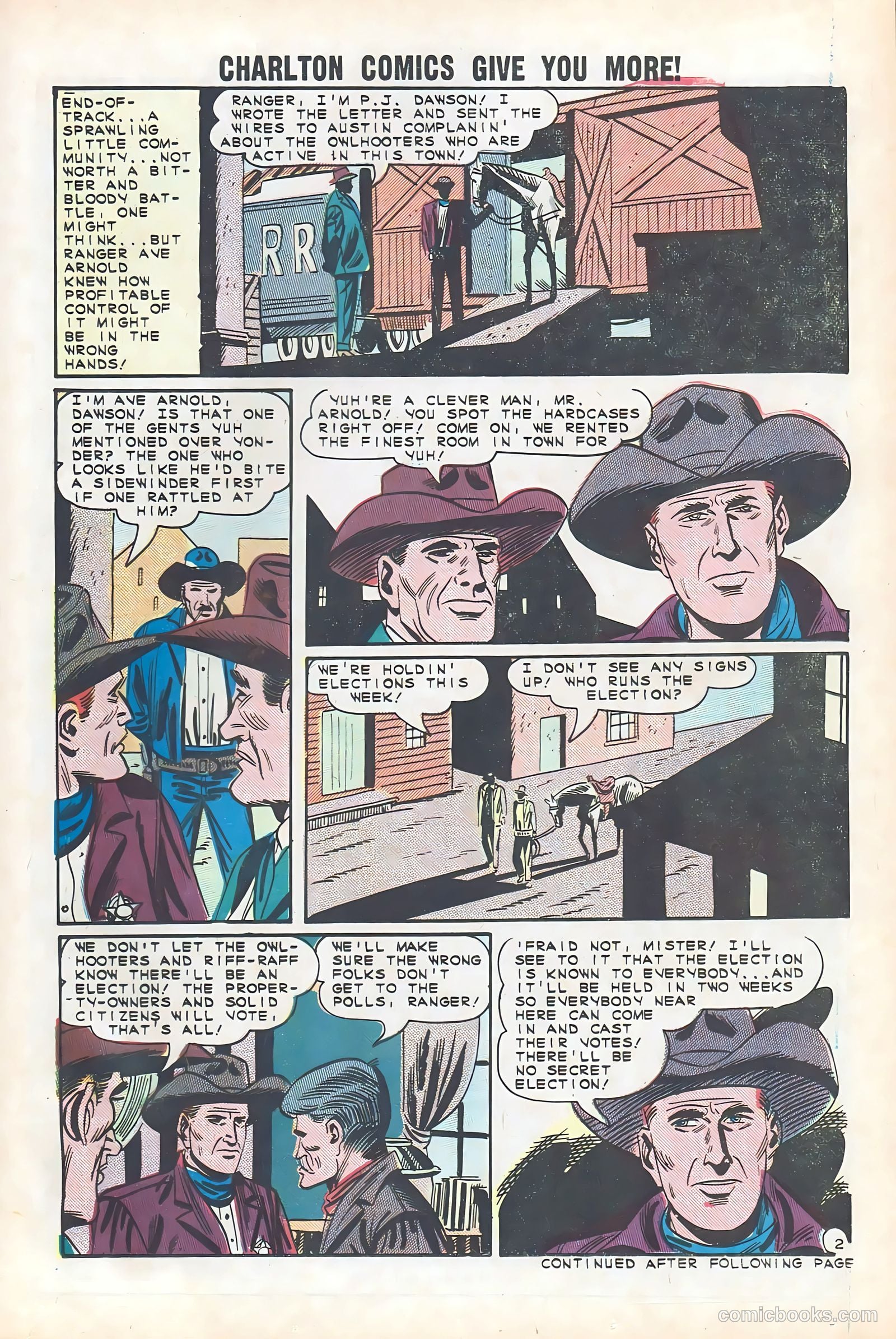 Texas Rangers in Action #47 (1964) — page 21 of 36