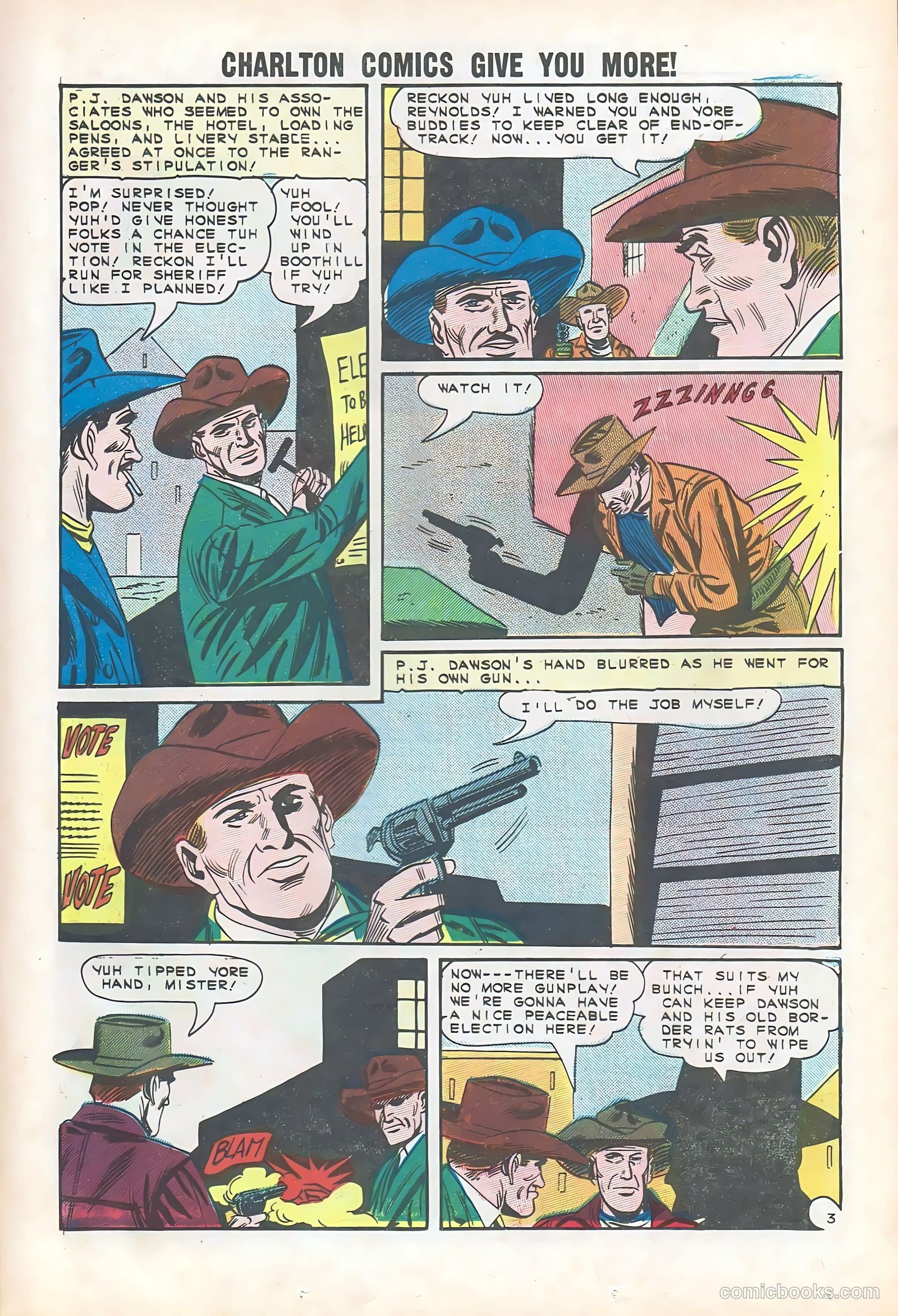 Texas Rangers in Action #47 (1964) — page 23 of 36