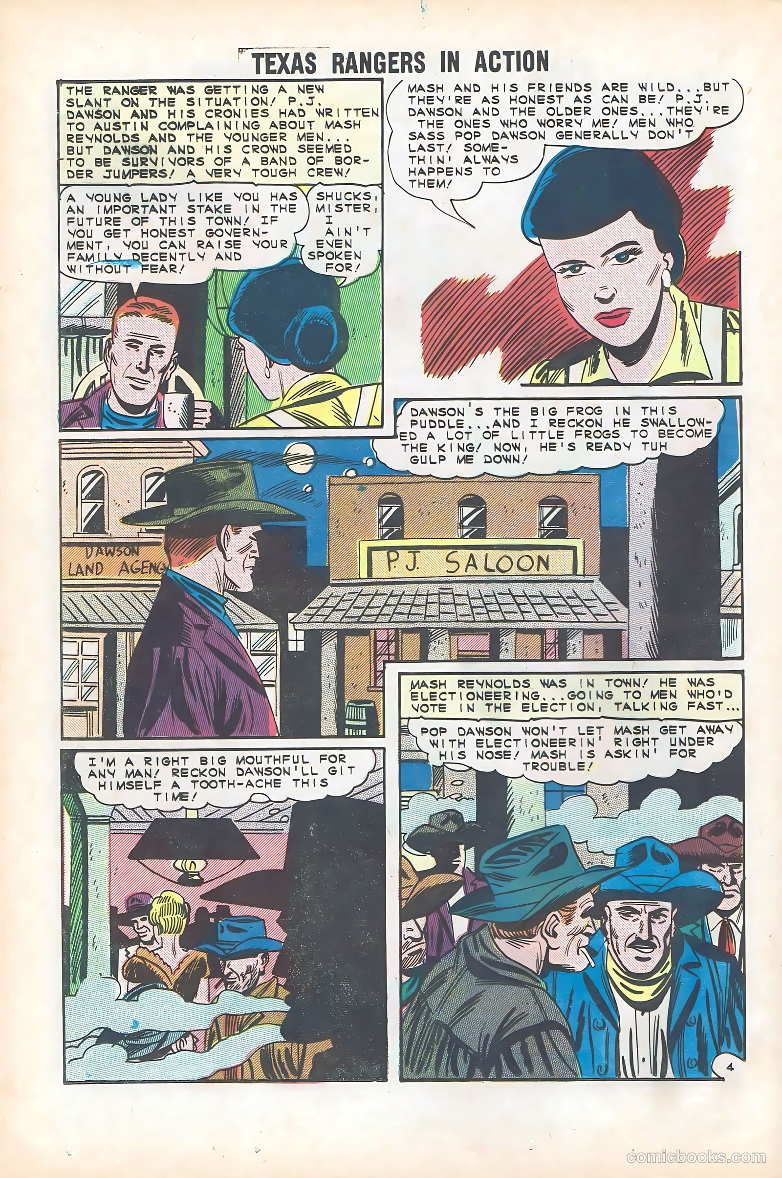 Texas Rangers in Action #47 (1964) — page 24 of 36