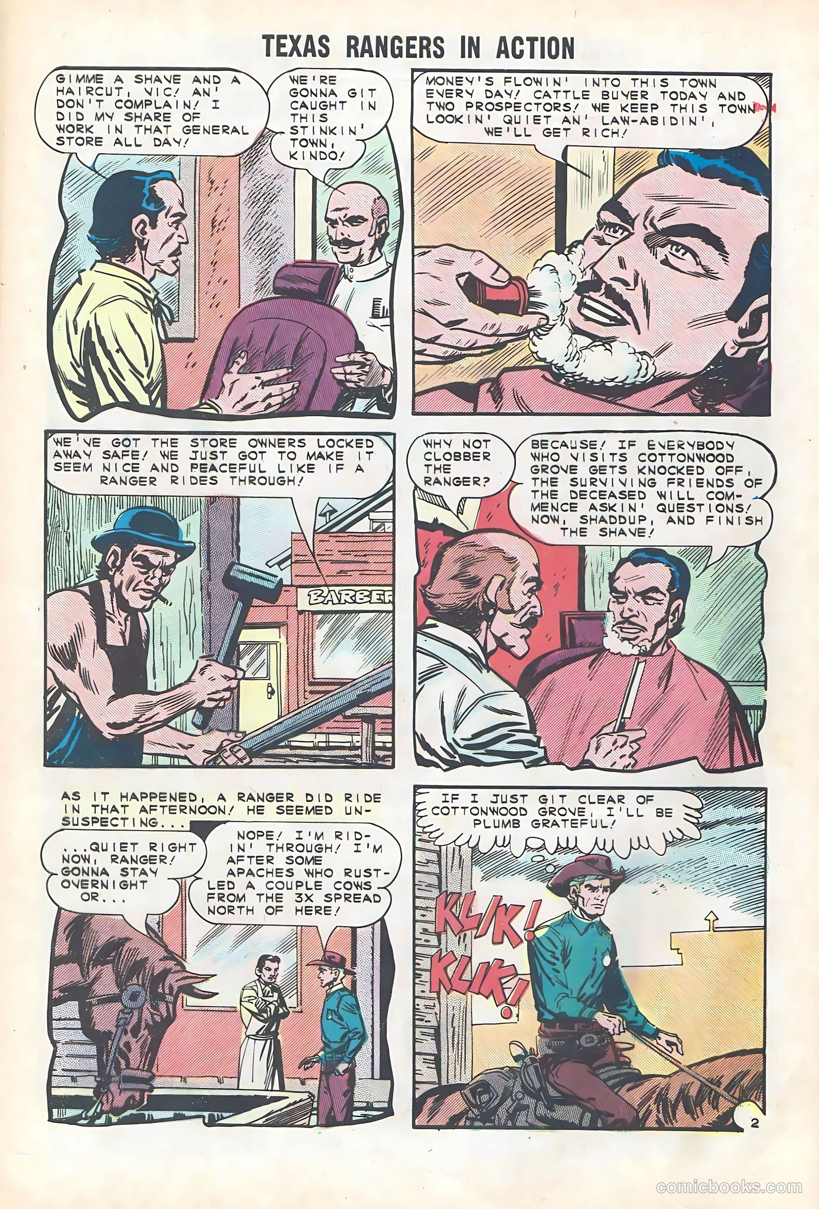 Texas Rangers in Action #47 (1964) — page 28 of 36