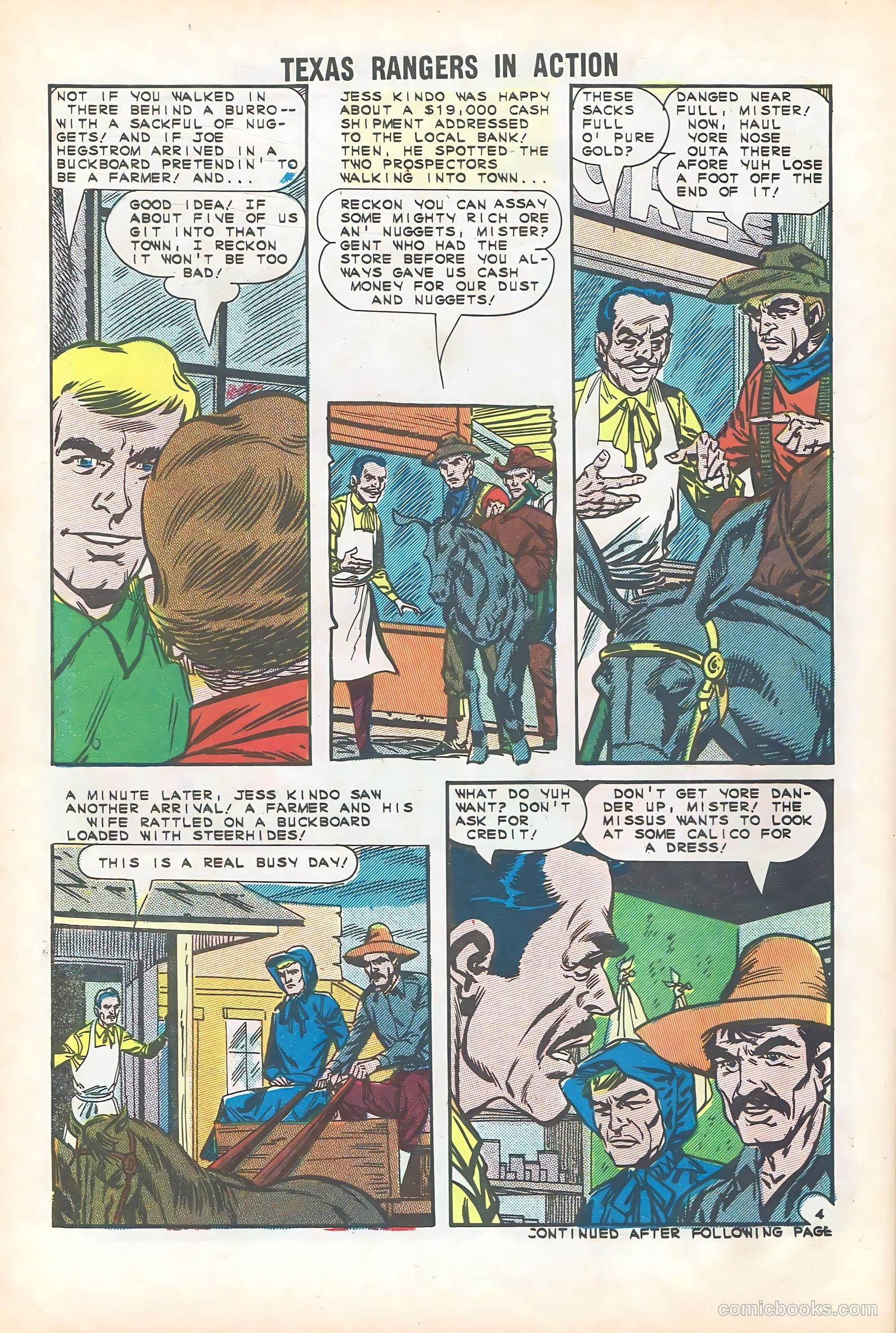 Texas Rangers in Action #47 (1964) — page 30 of 36