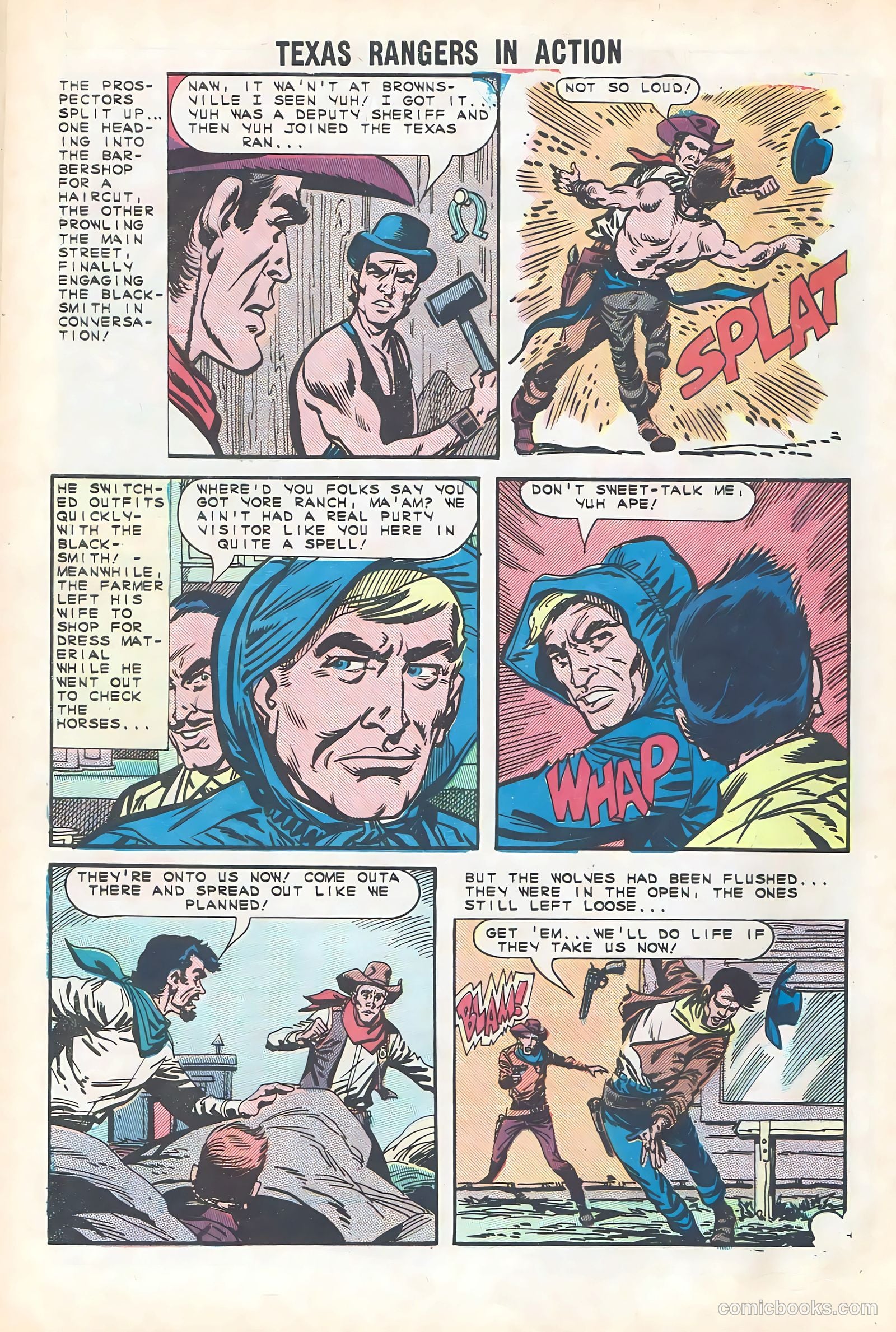 Texas Rangers in Action #47 (1964) — page 32 of 36