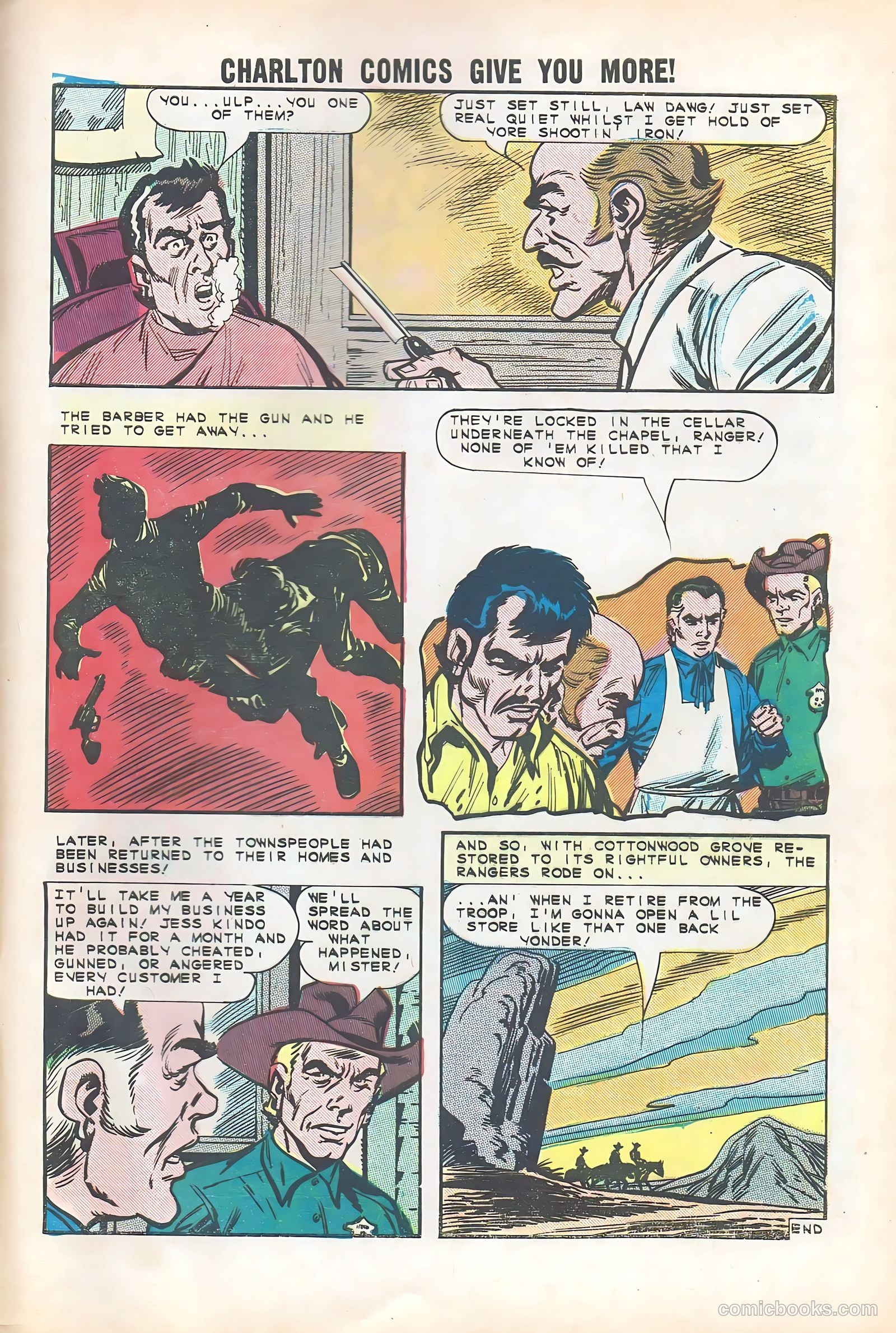 Texas Rangers in Action #47 (1964) — page 33 of 36