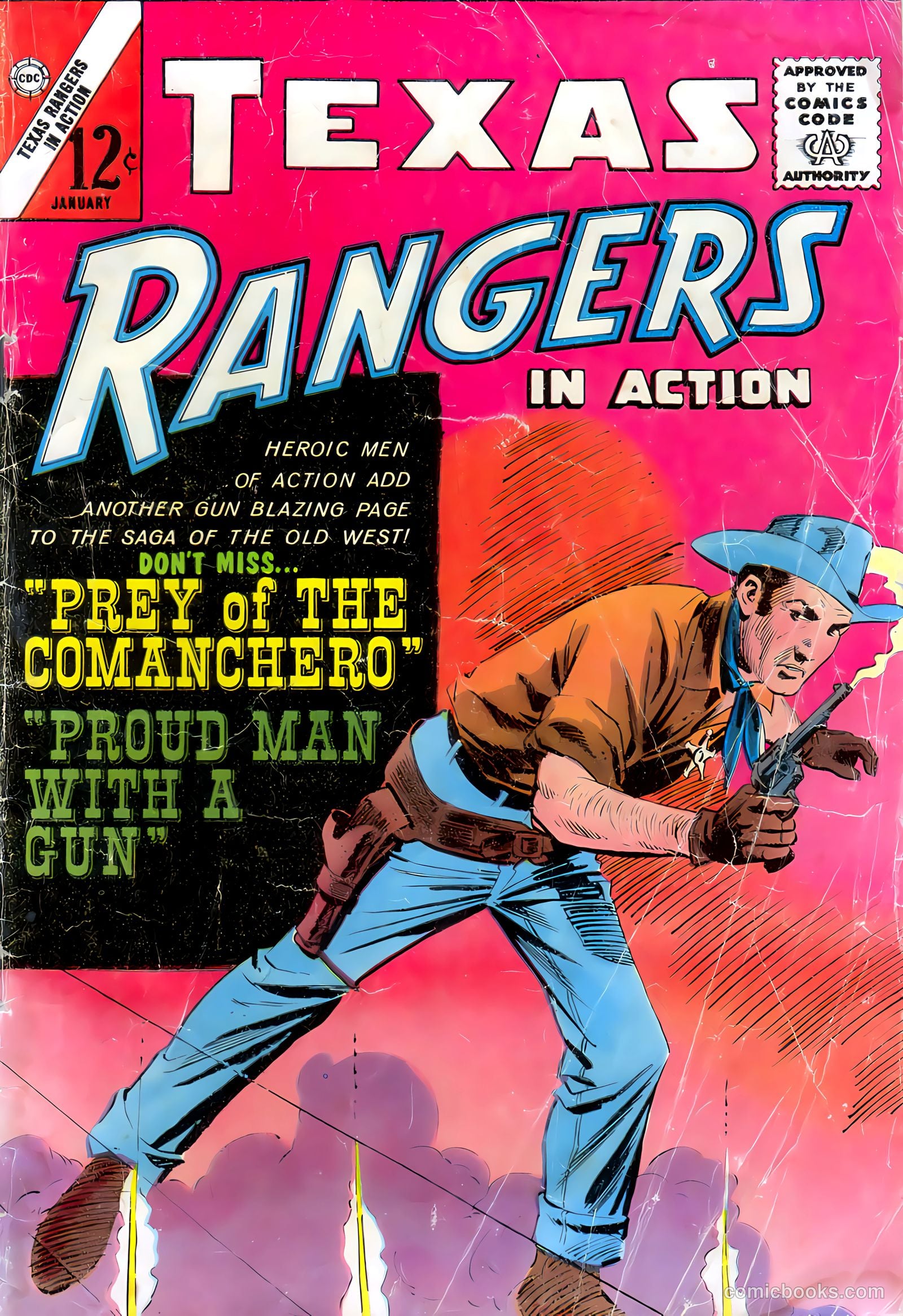Texas Rangers in Action #48