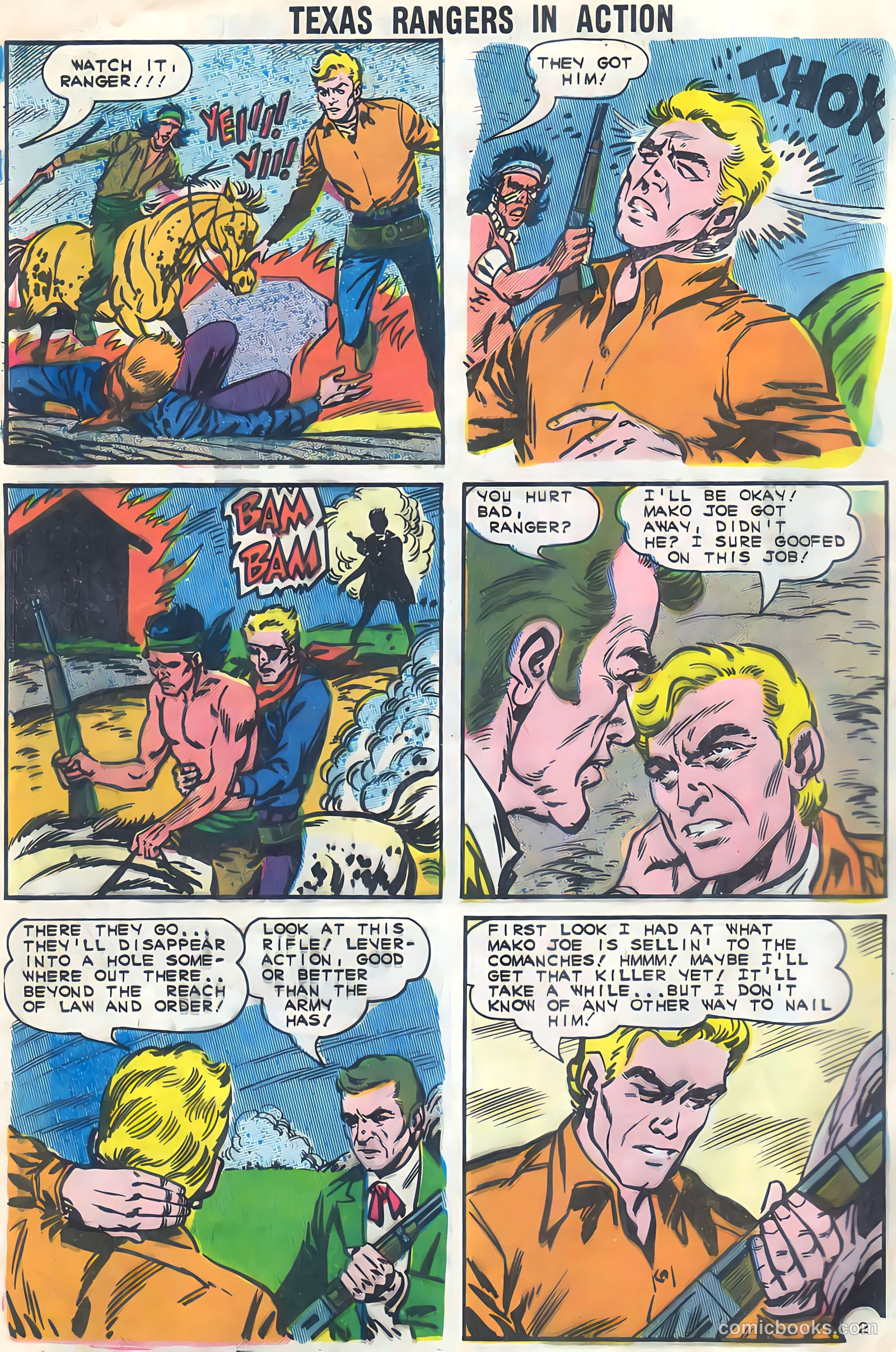 Texas Rangers in Action #48 (1965) — page 4 of 36