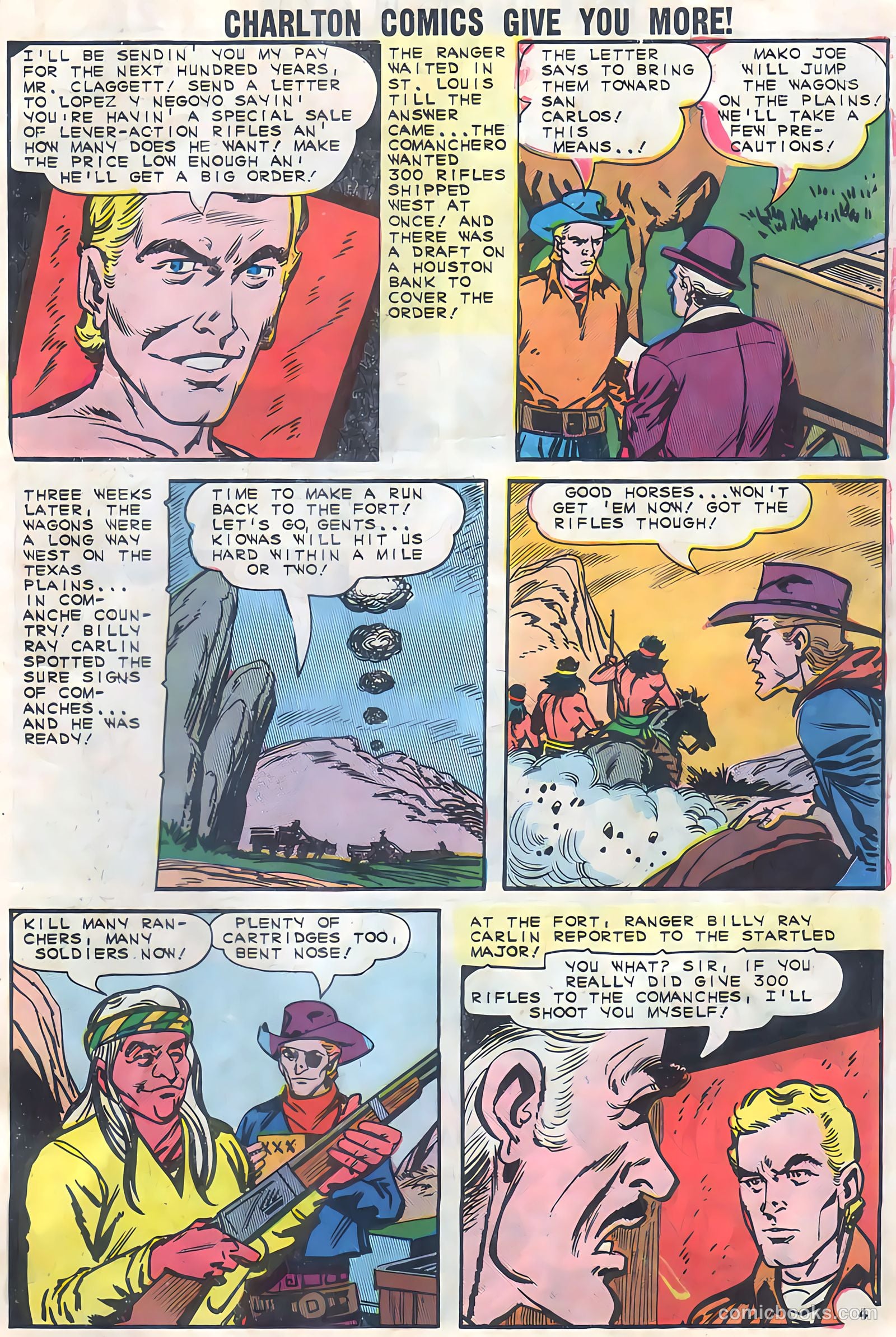Texas Rangers in Action #48 (1965) — page 7 of 36