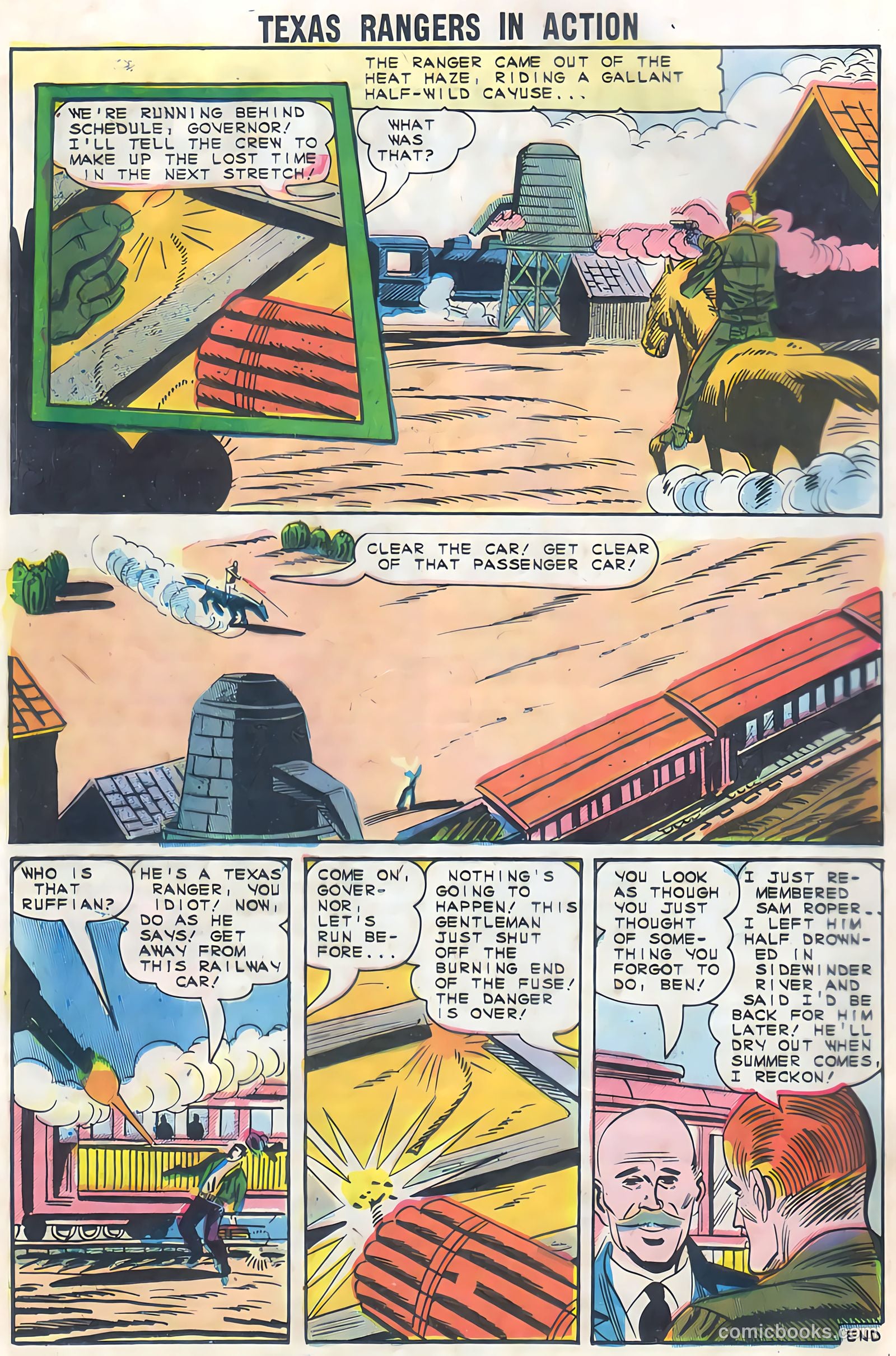 Texas Rangers in Action #48 (1965) — page 16 of 36