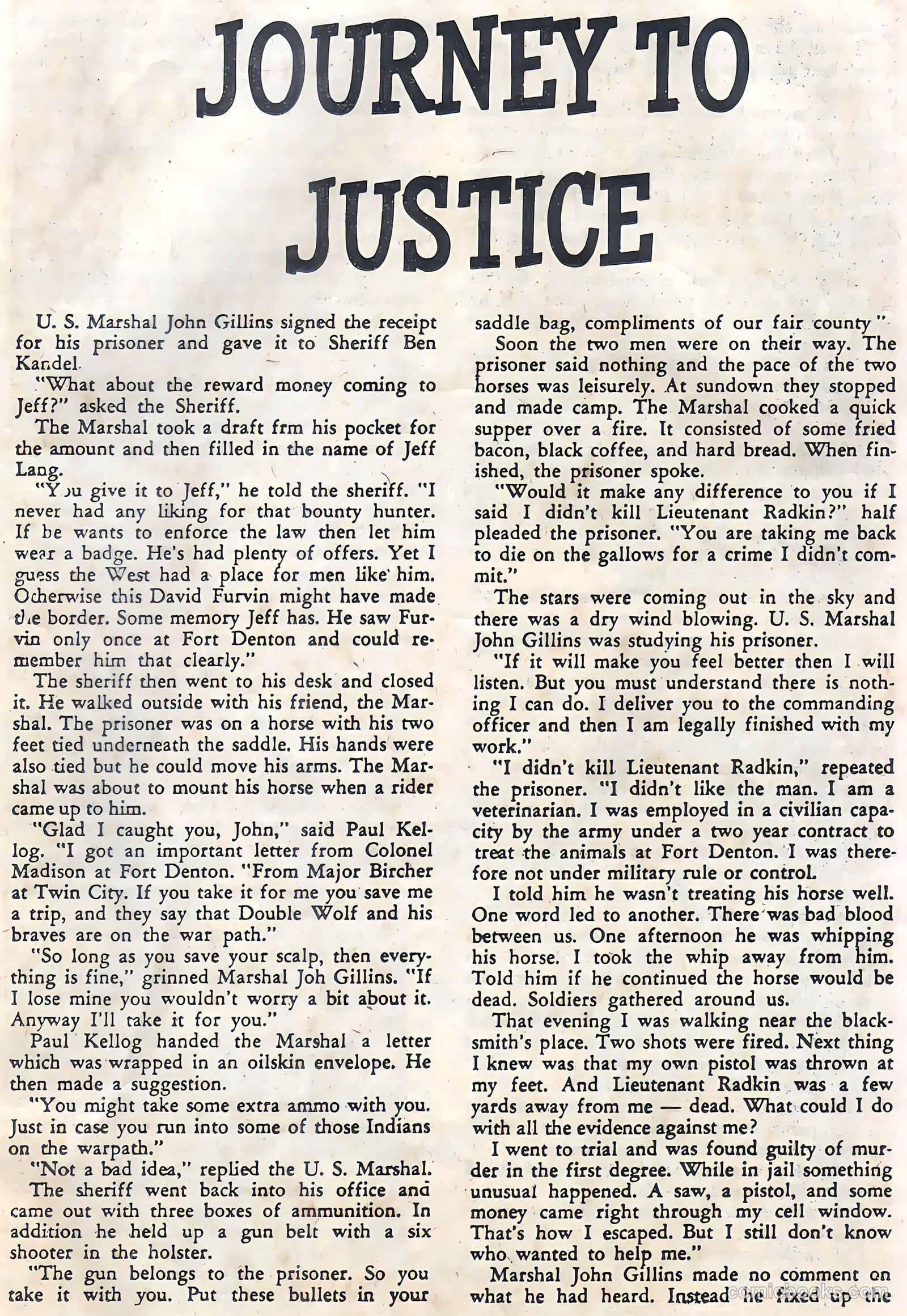 Texas Rangers in Action #48 (1965) — page 17 of 36