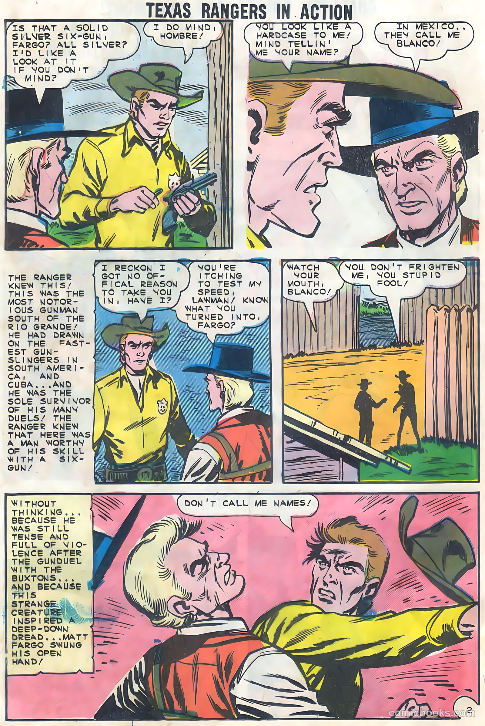 Texas Rangers in Action #48 (1965) — page 20 of 36
