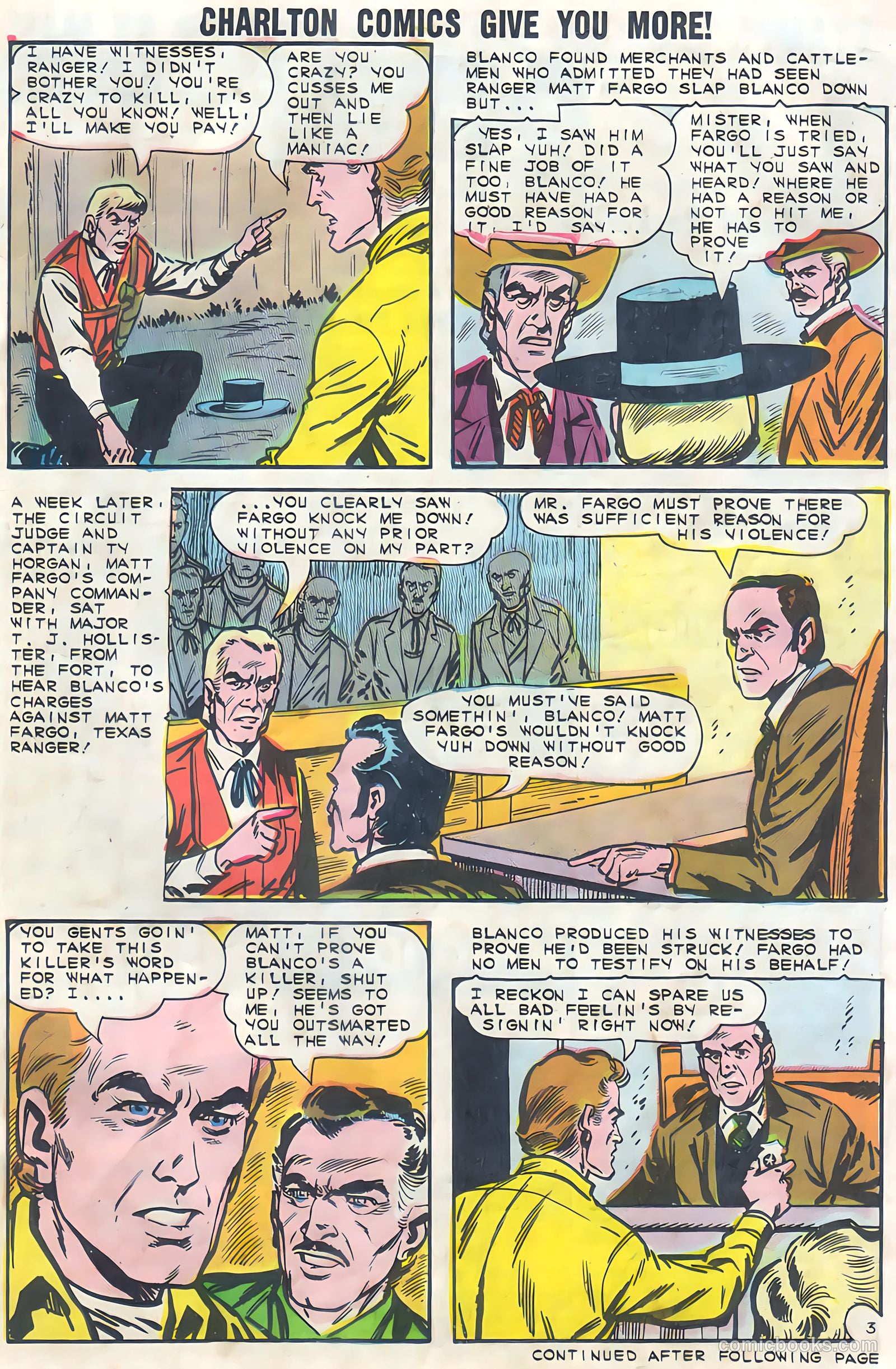Texas Rangers in Action #48 (1965) — page 21 of 36