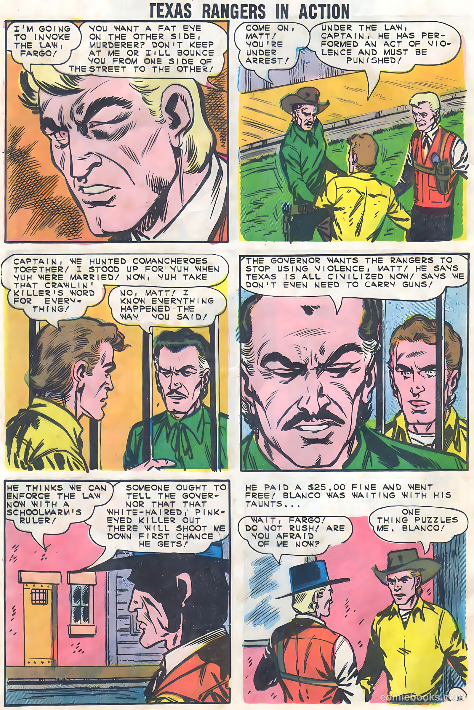 Texas Rangers in Action #48 (1965) — page 24 of 36