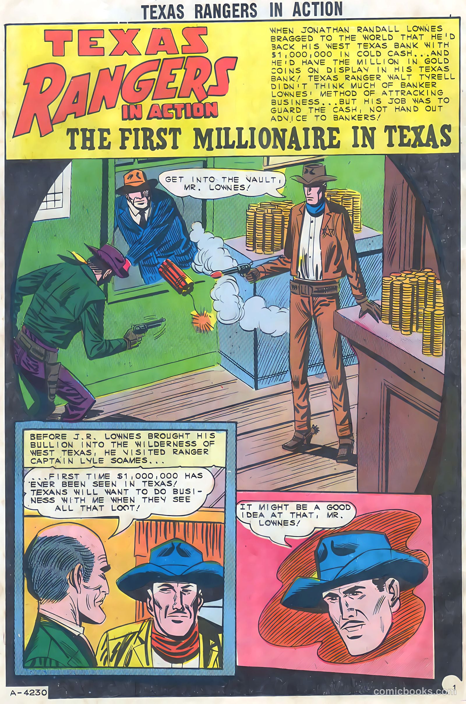 Texas Rangers in Action #48 (1965) — page 26 of 36