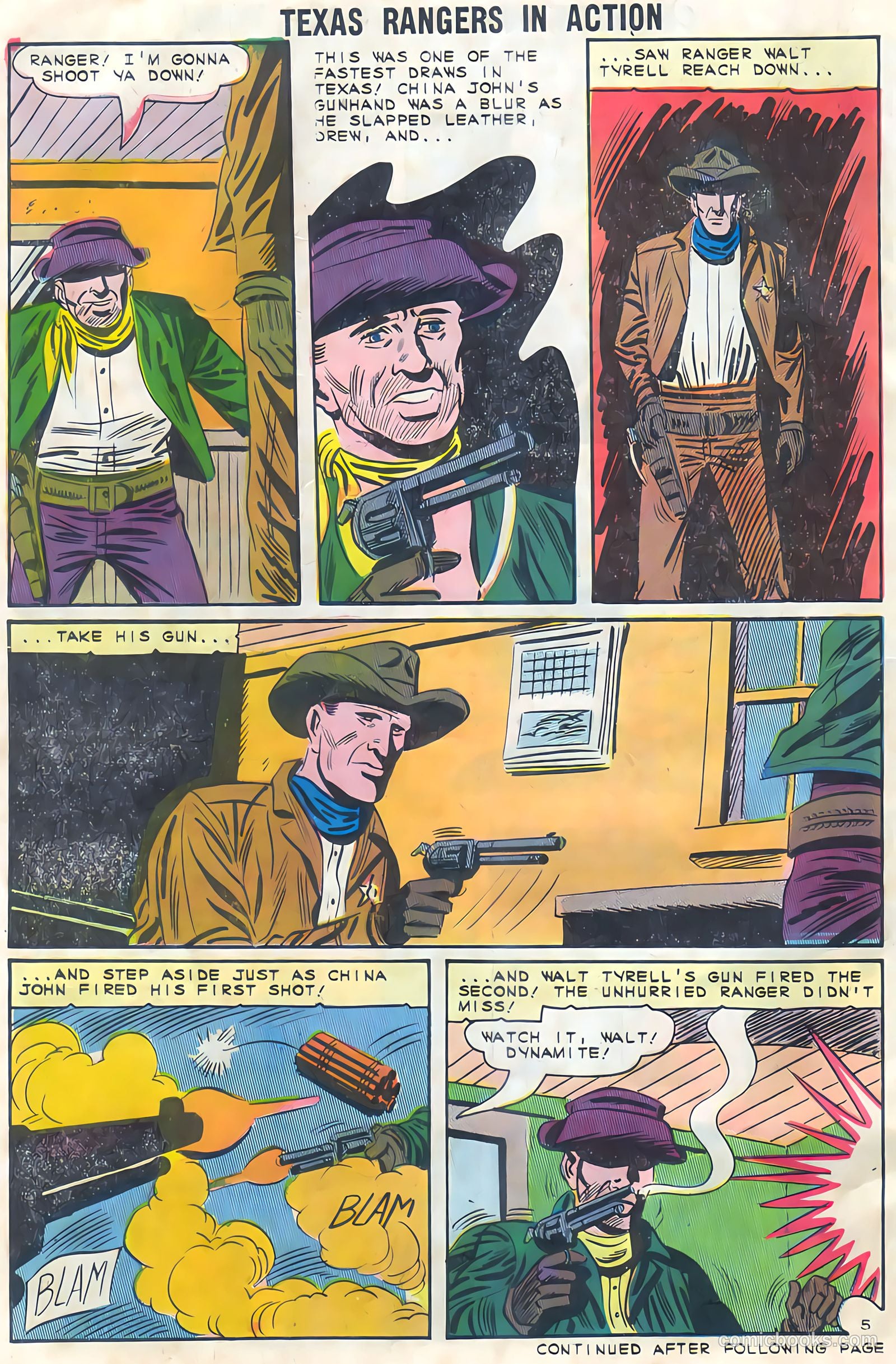 Texas Rangers in Action #48 (1965) — page 30 of 36