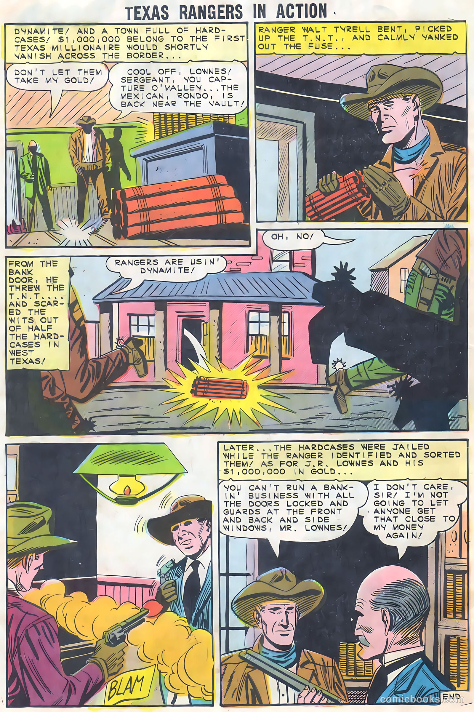 Texas Rangers in Action #48 (1965) — page 32 of 36