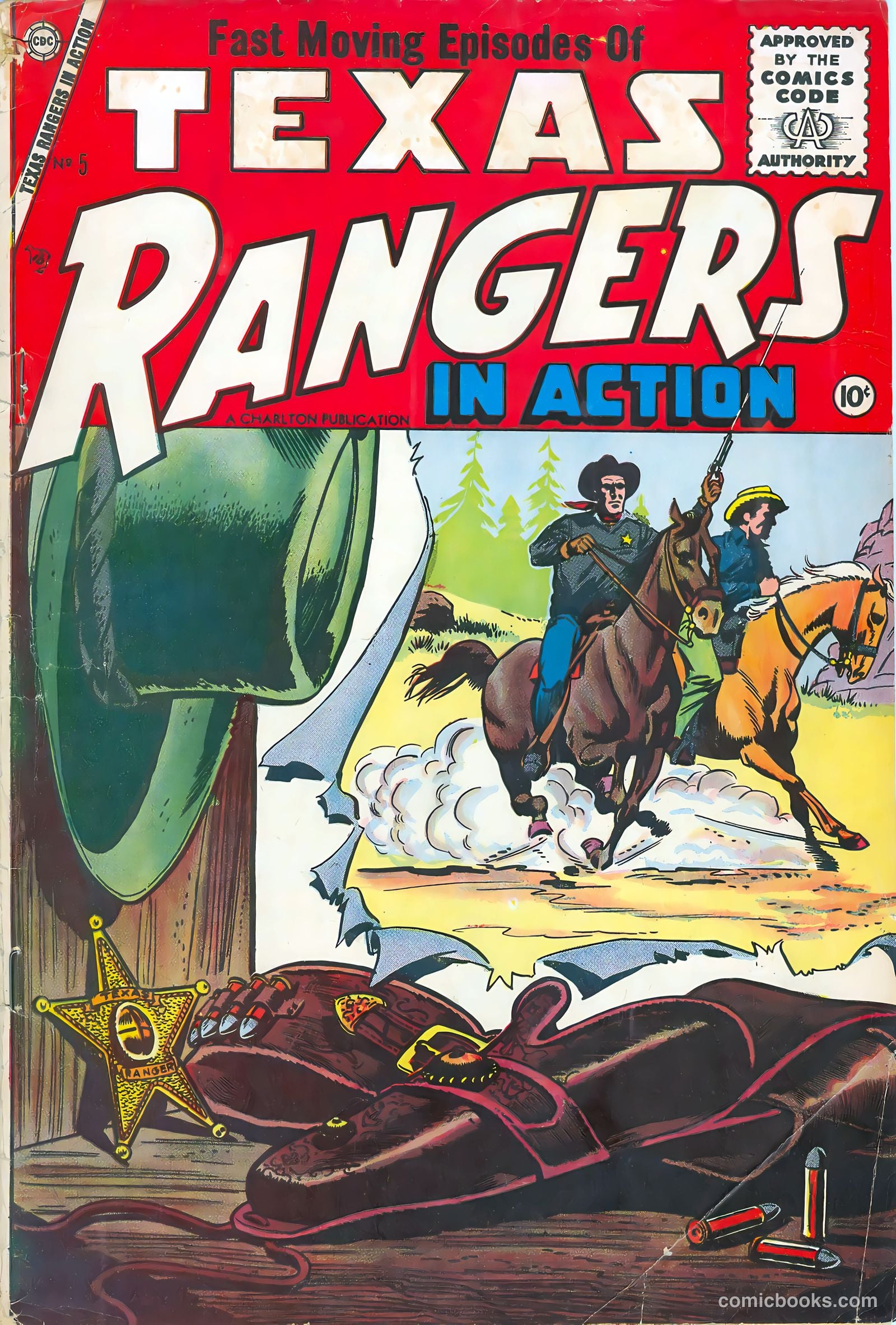 Texas Rangers in Action #5