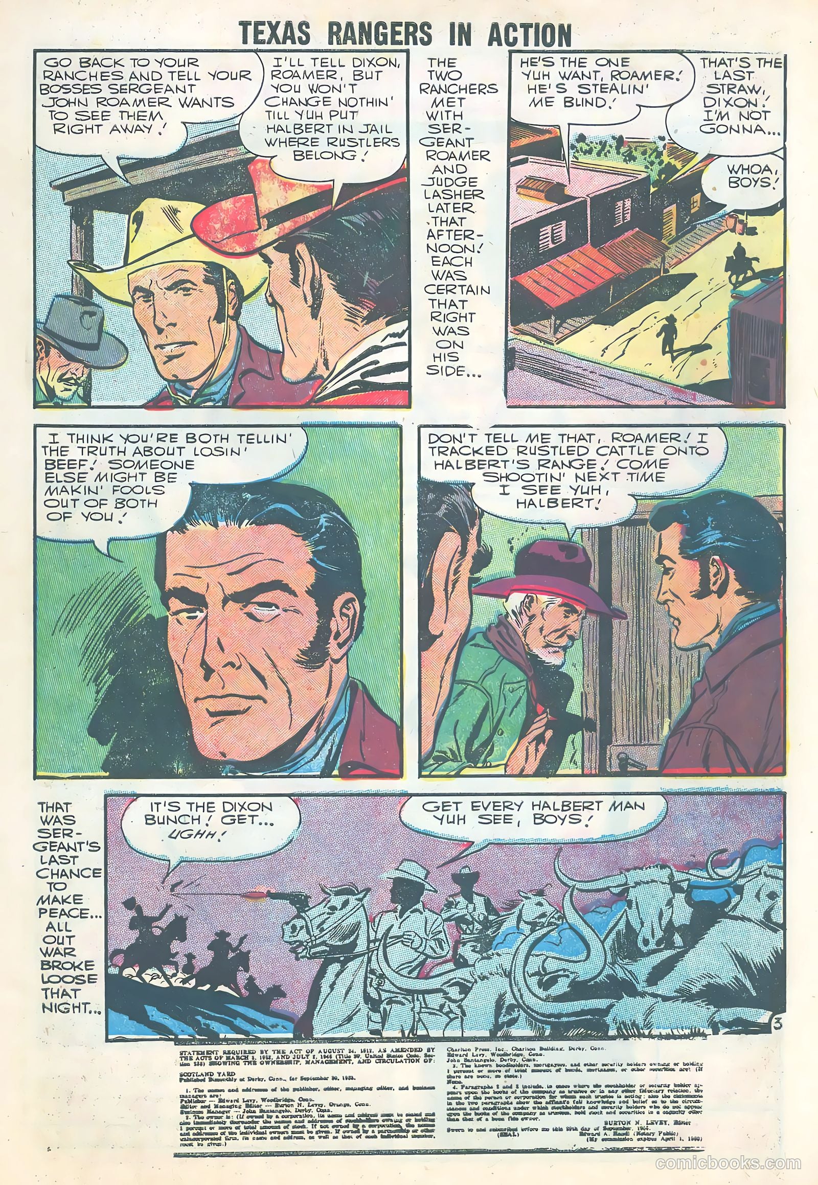Texas Rangers in Action #5 (1956) — page 5 of 36