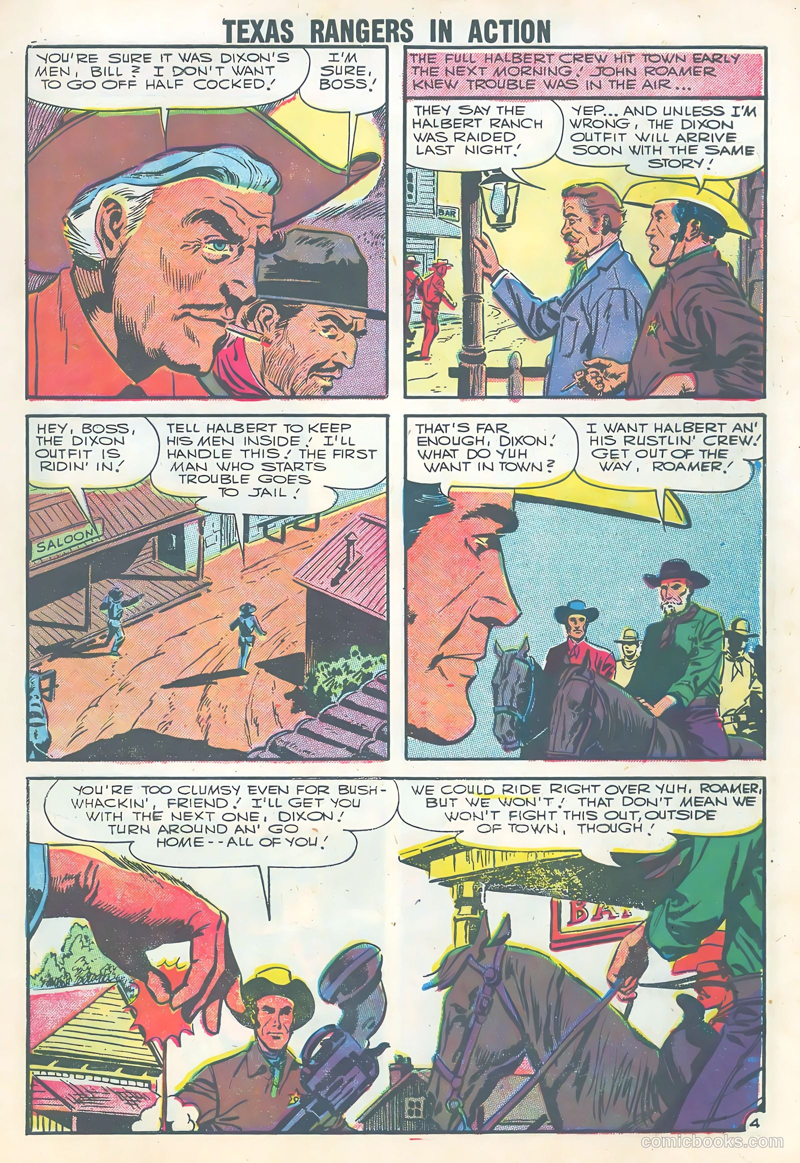 Texas Rangers in Action #5 (1956) — page 7 of 36