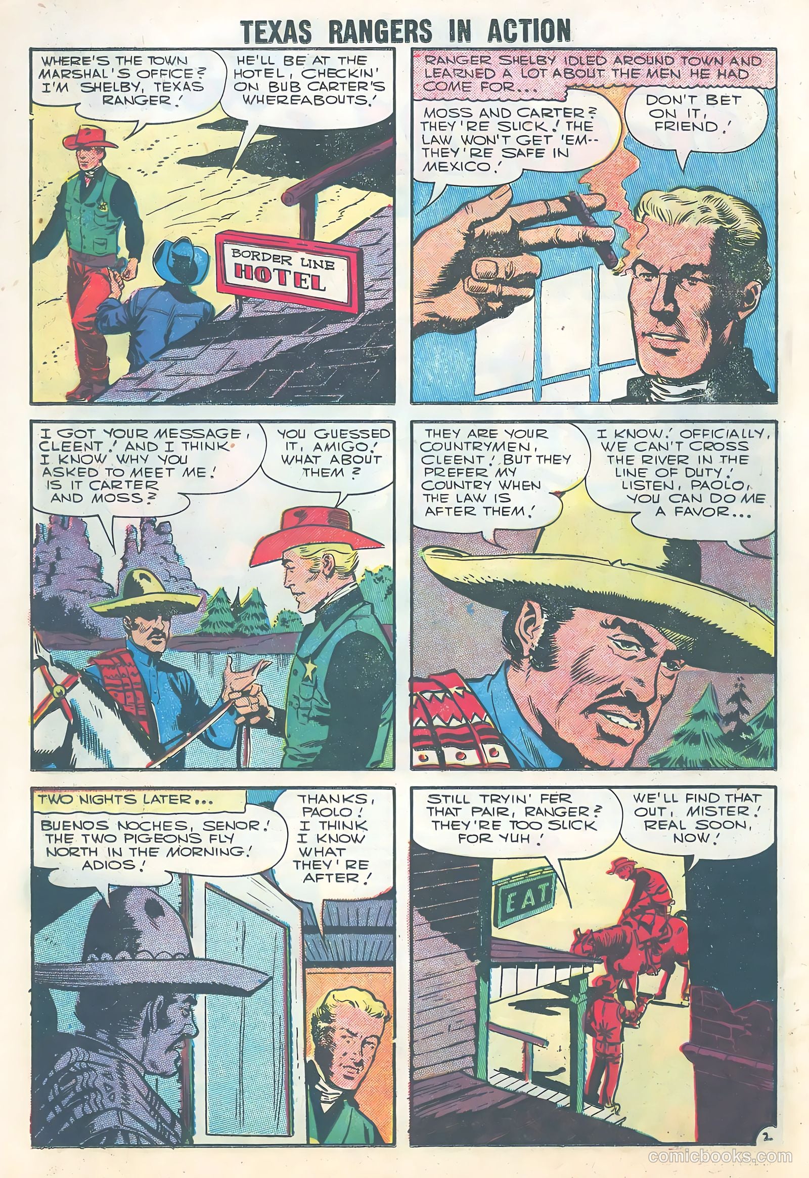 Texas Rangers in Action #5 (1956) — page 12 of 36