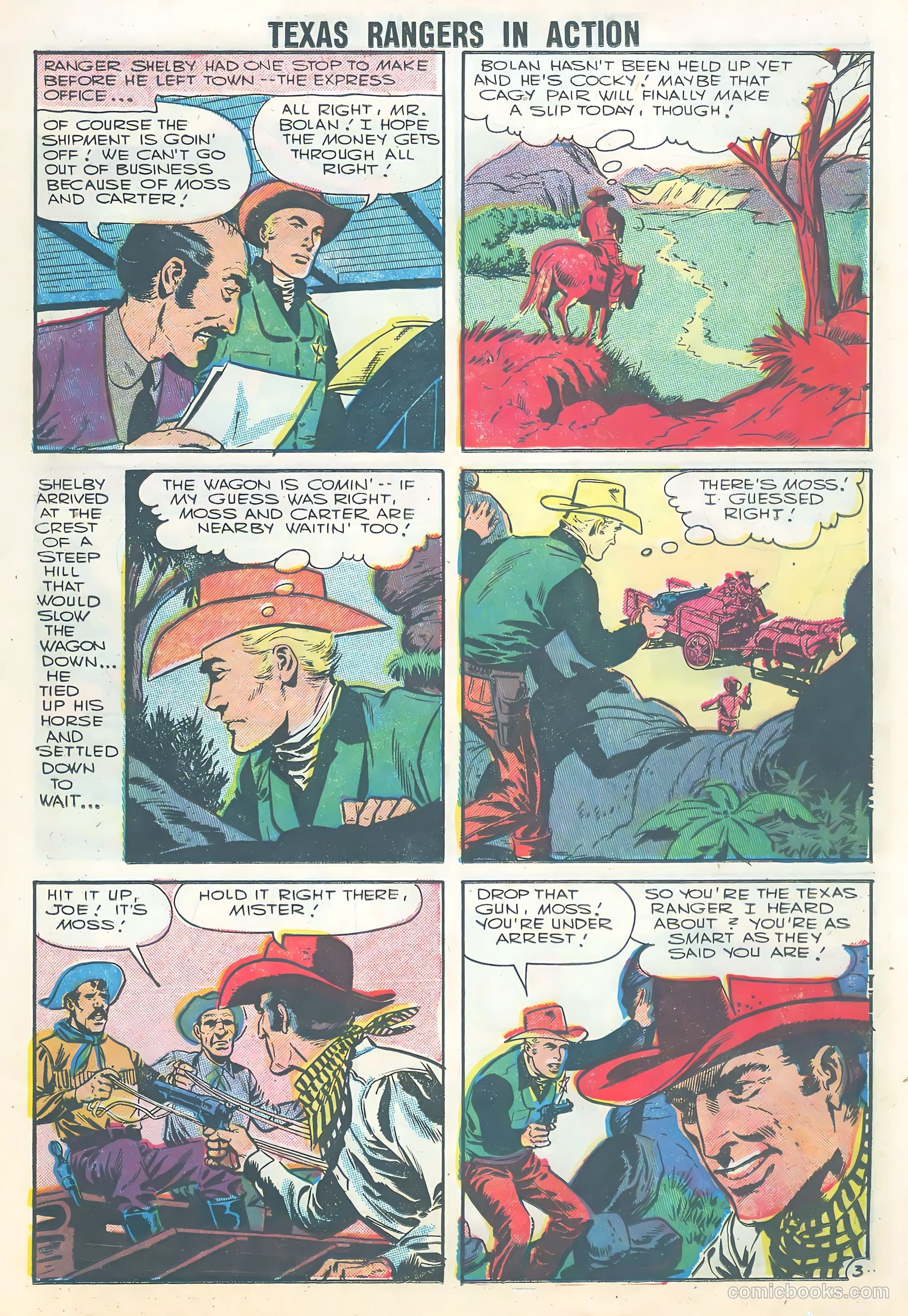 Texas Rangers in Action #5 (1956) — page 13 of 36