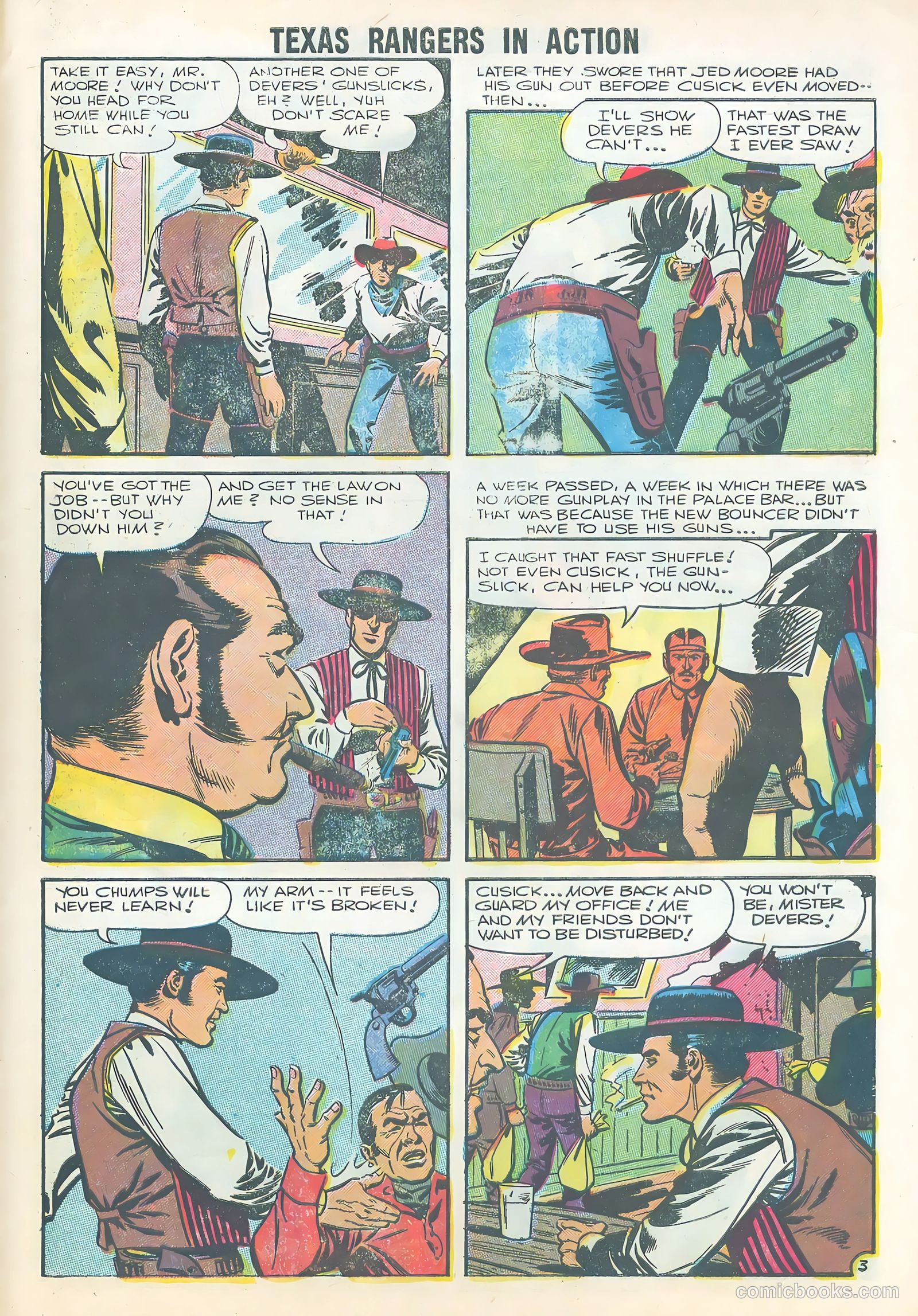 Texas Rangers in Action #5 (1956) — page 29 of 36