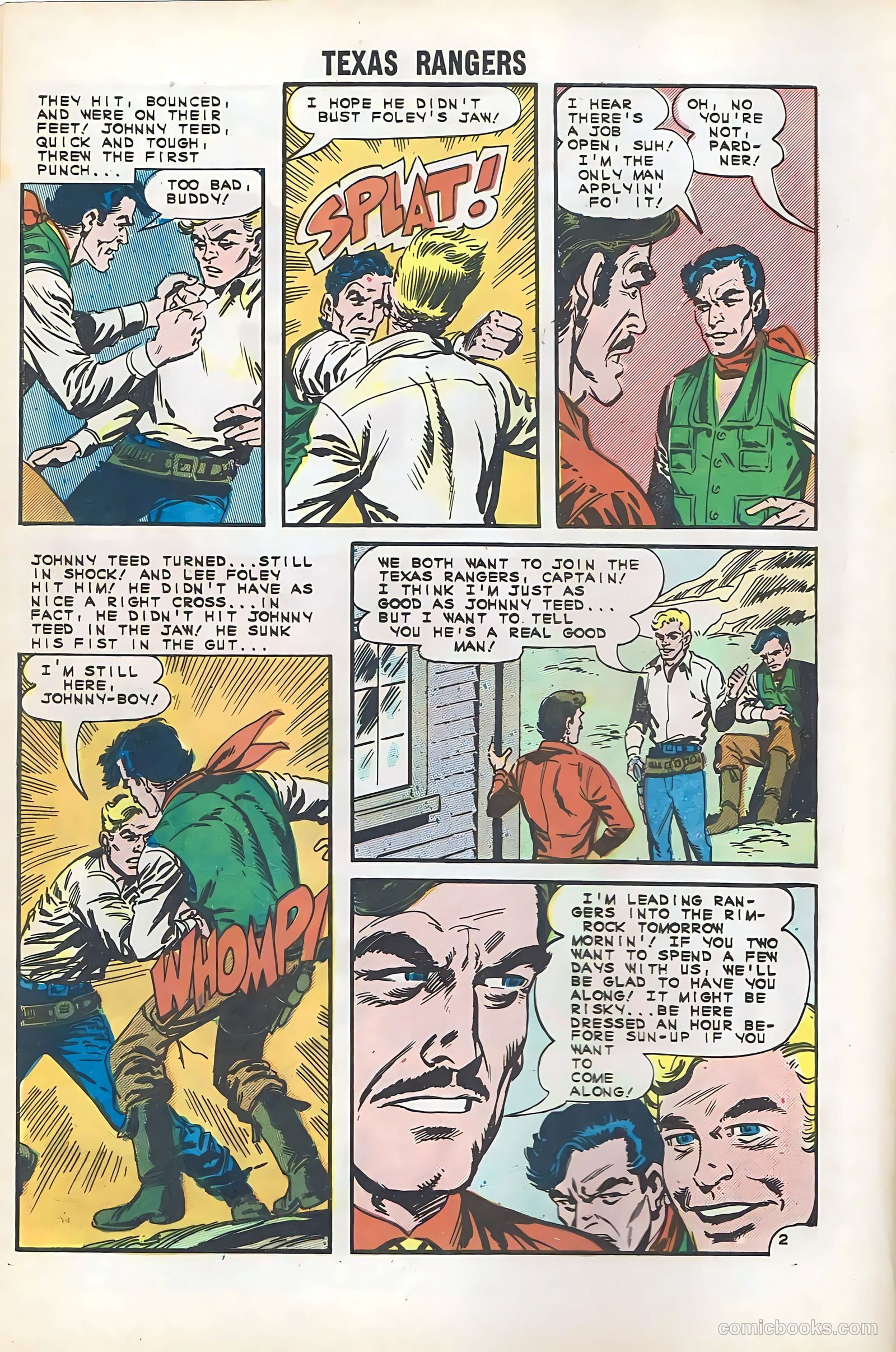 Texas Rangers in Action #50 (1965) — page 4 of 36