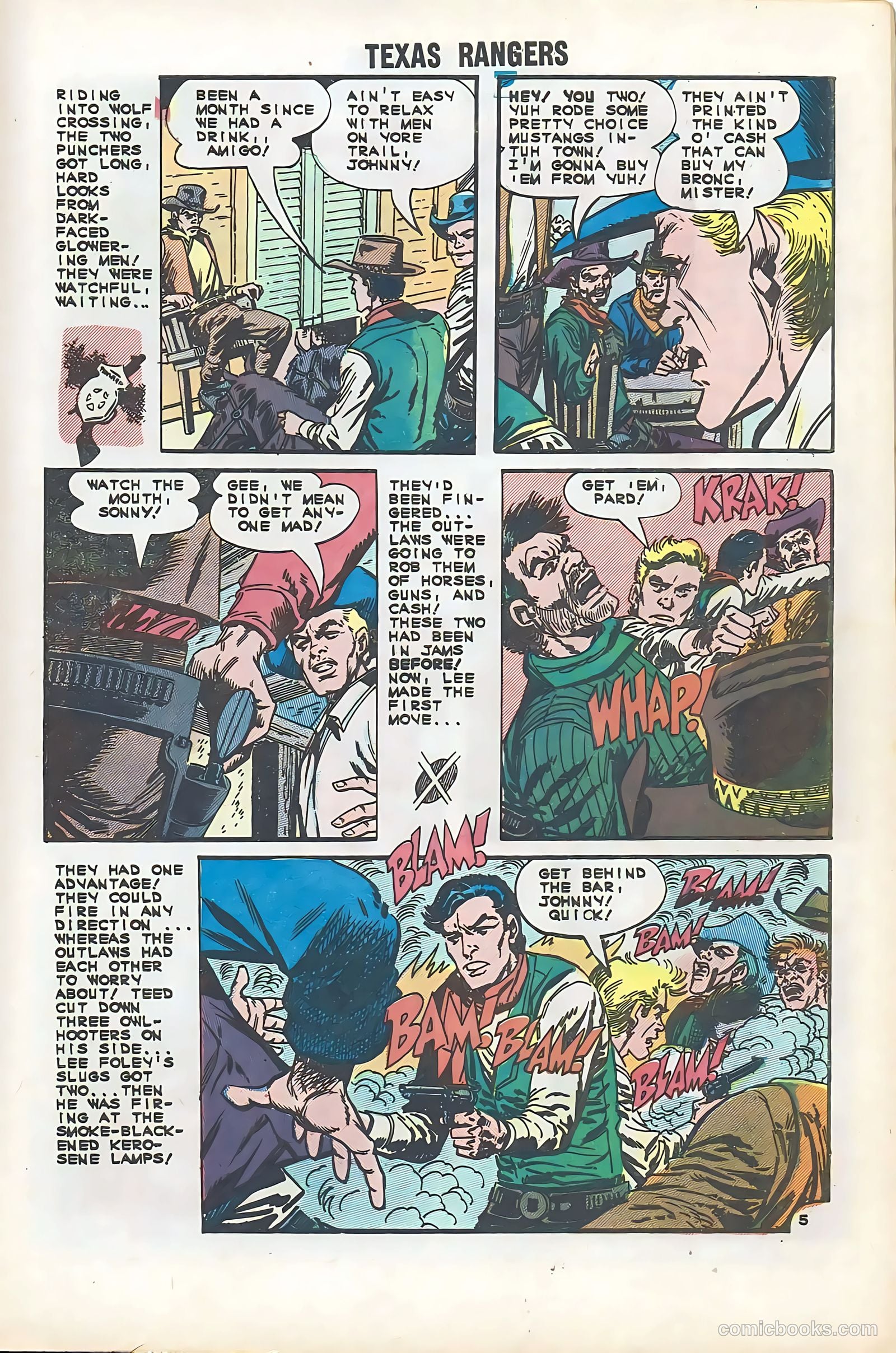 Texas Rangers in Action #50 (1965) — page 9 of 36