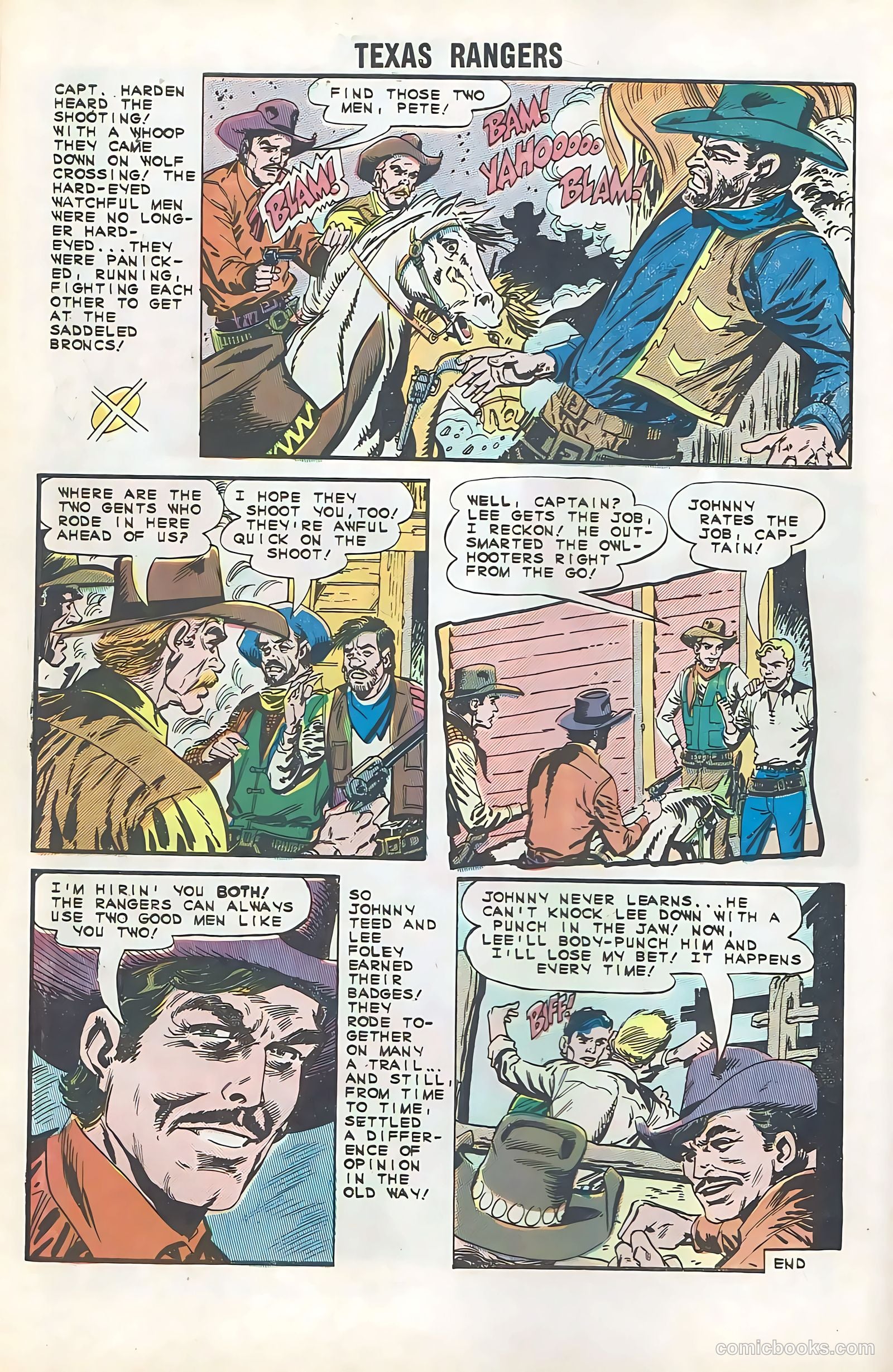 Texas Rangers in Action #50 (1965) — page 10 of 36