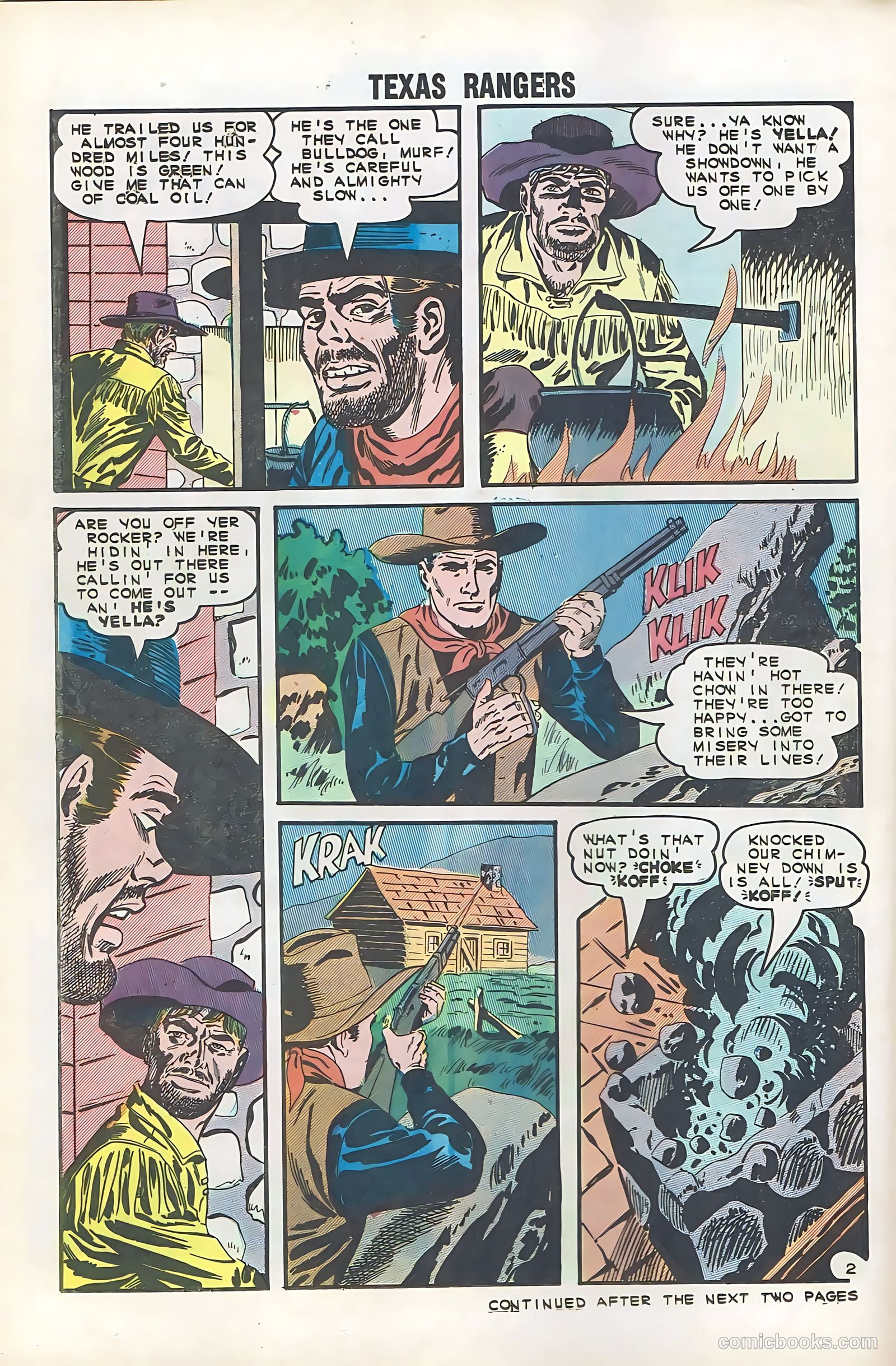 Texas Rangers in Action #50 (1965) — page 12 of 36