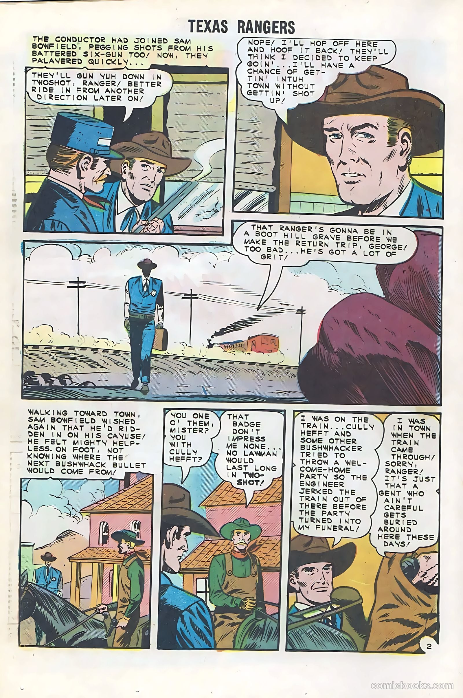 Texas Rangers in Action #50 (1965) — page 20 of 36