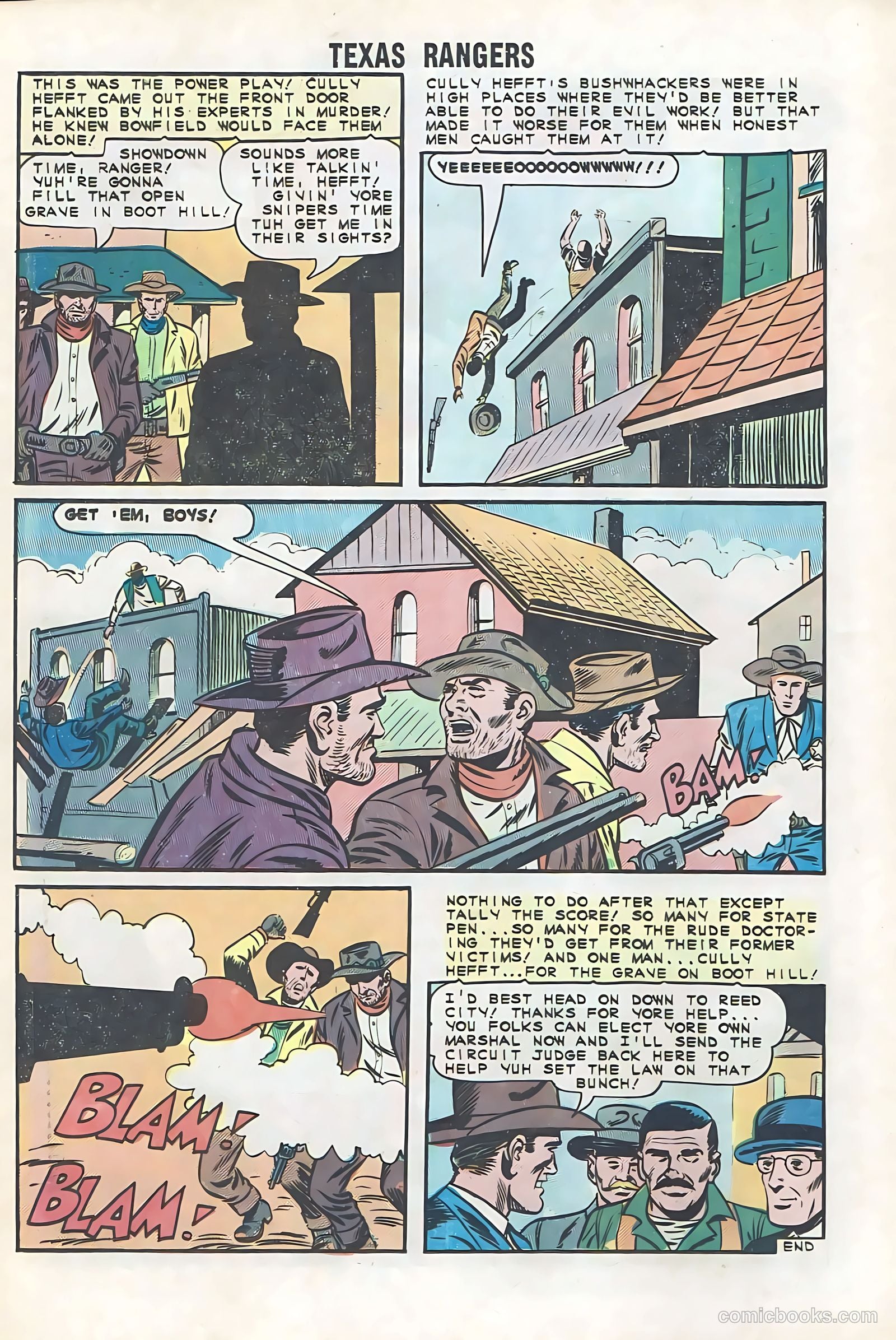 Texas Rangers in Action #50 (1965) — page 26 of 36