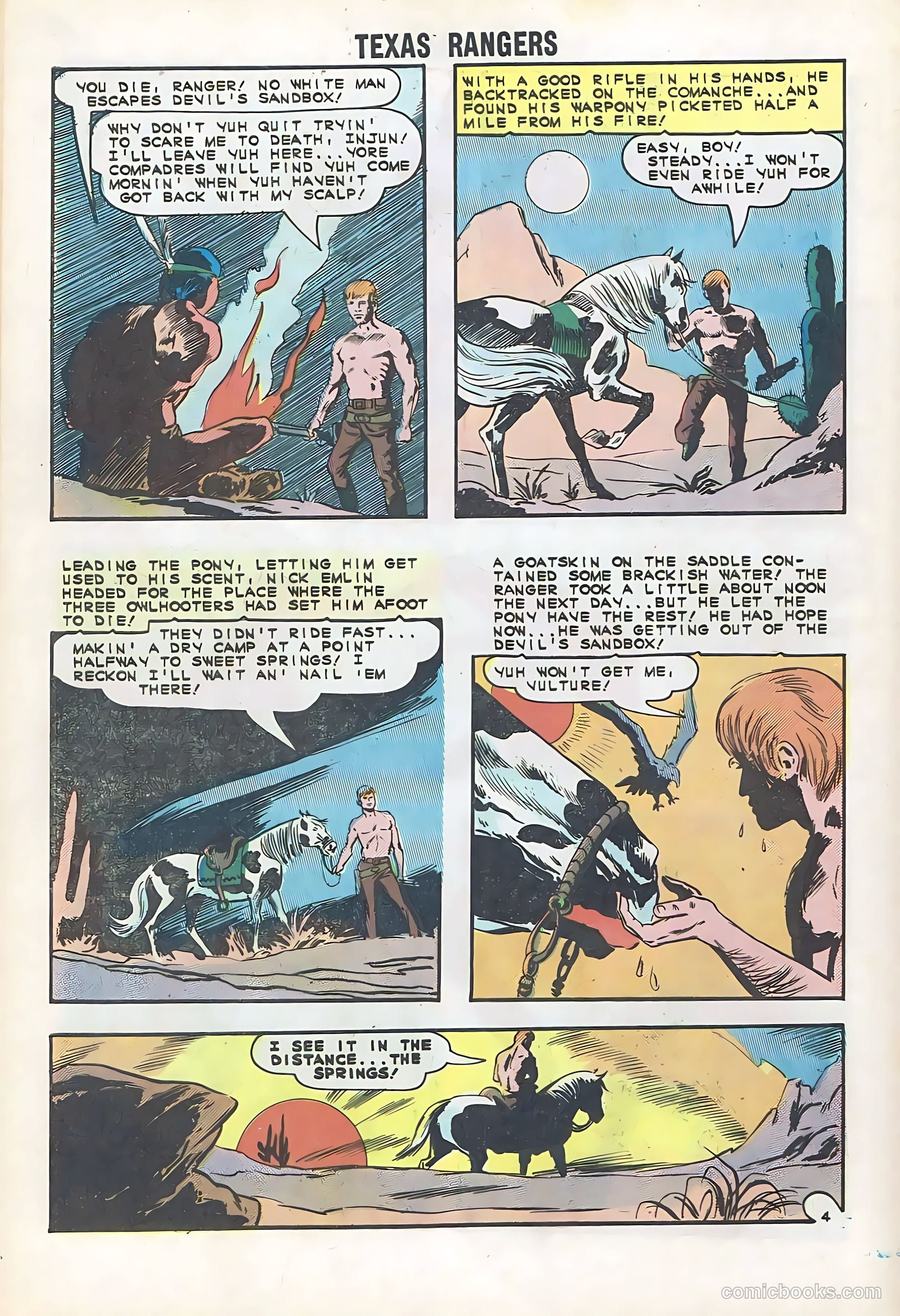 Texas Rangers in Action #50 (1965) — page 32 of 36