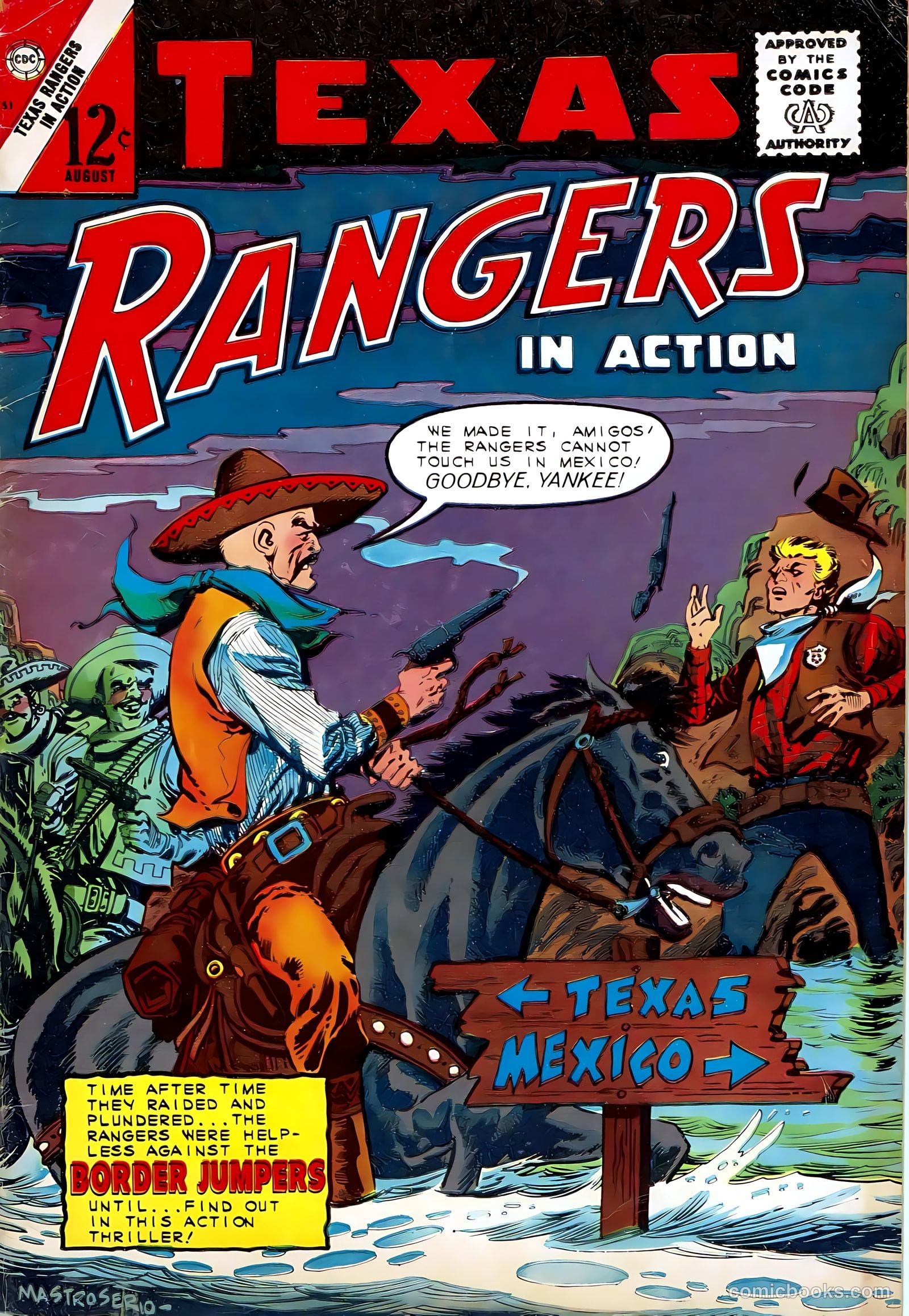Texas Rangers in Action #51