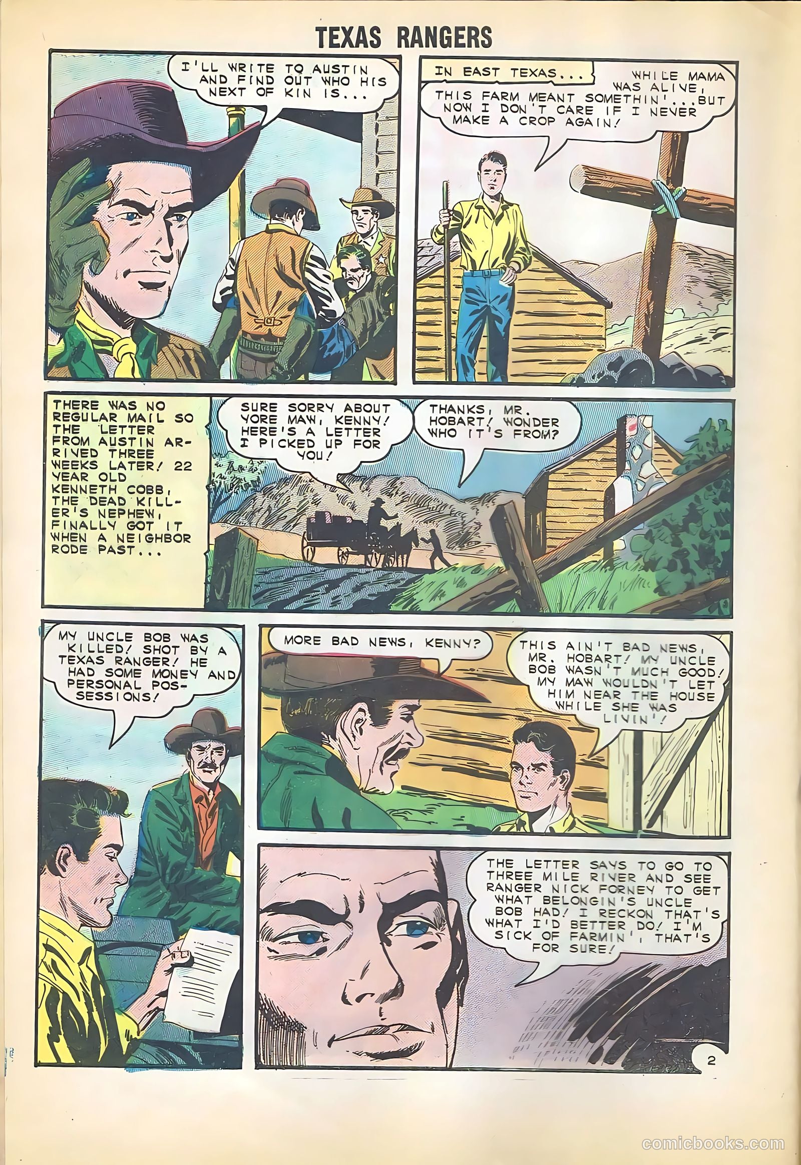 Texas Rangers in Action #51 (1965) — page 4 of 36