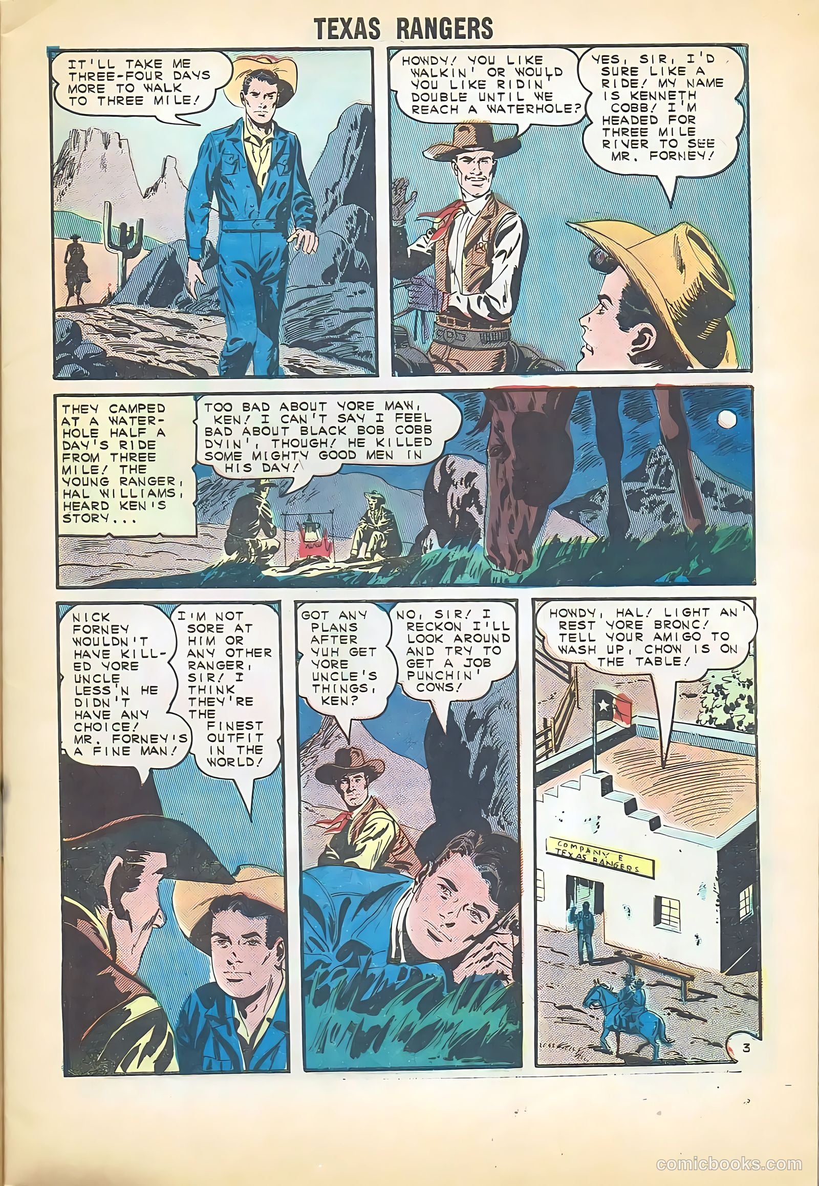 Texas Rangers in Action #51 (1965) — page 5 of 36