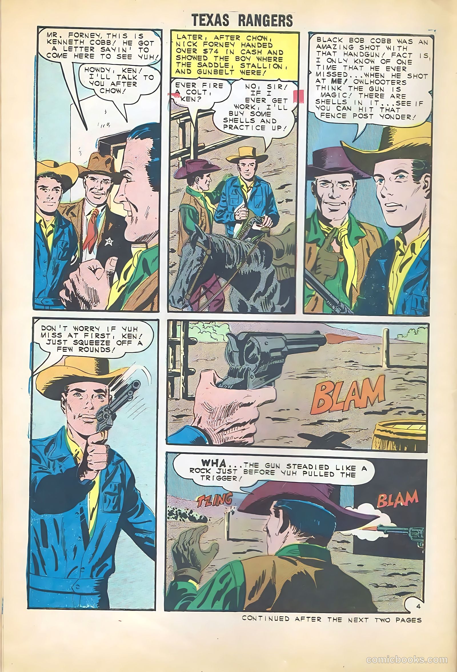 Texas Rangers in Action #51 (1965) — page 6 of 36