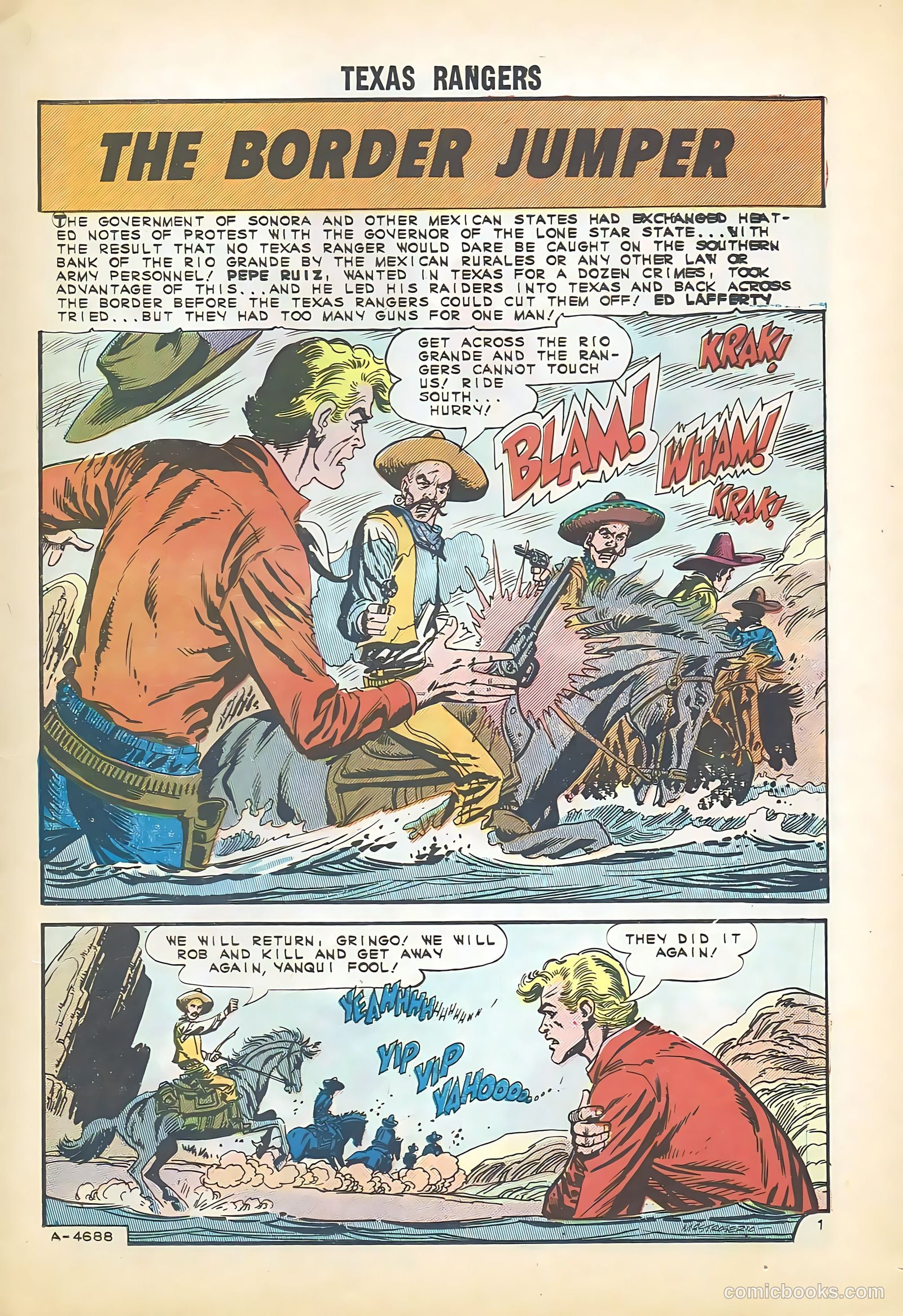 Texas Rangers in Action #51 (1965) — page 11 of 36