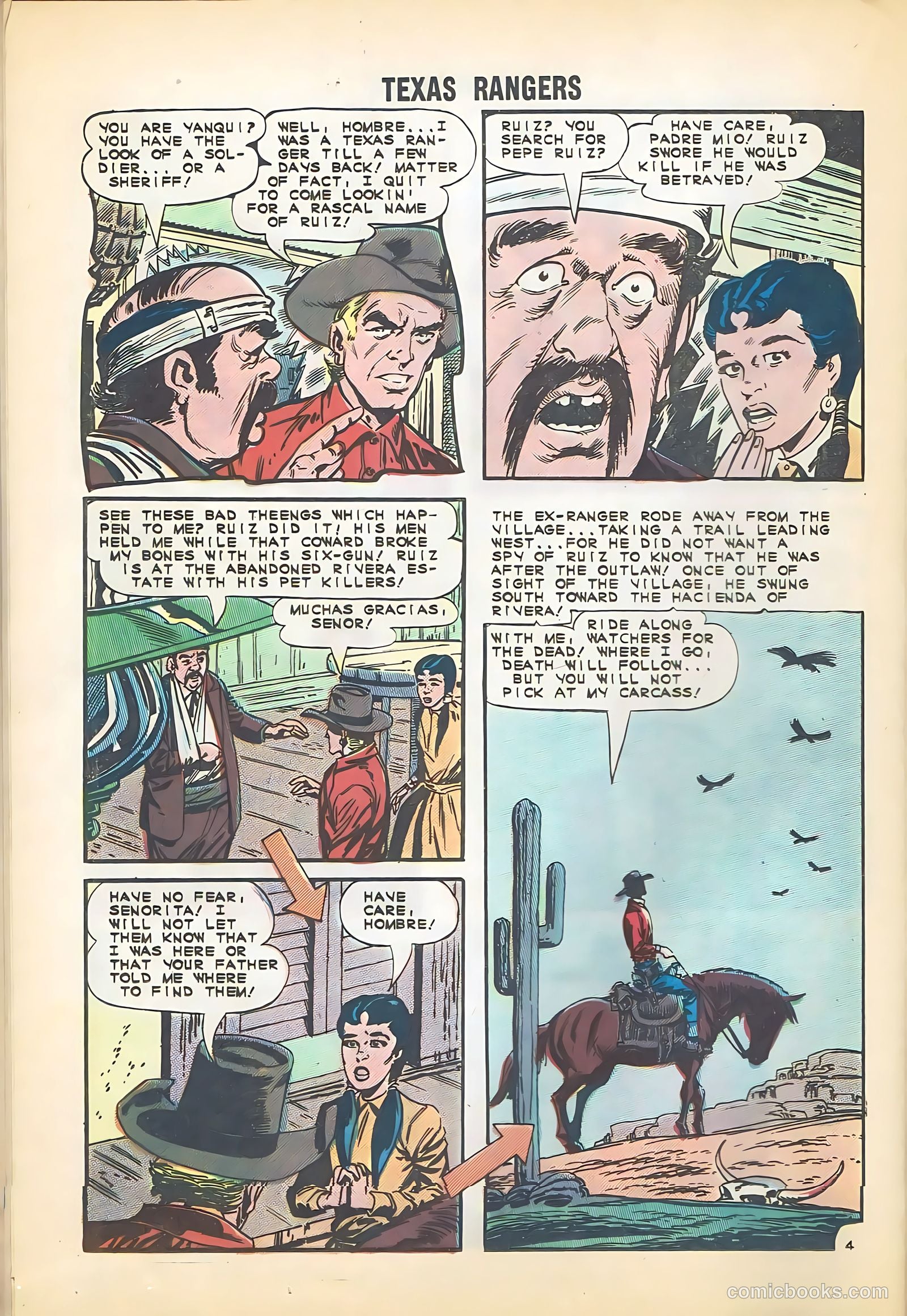 Texas Rangers in Action #51 (1965) — page 16 of 36