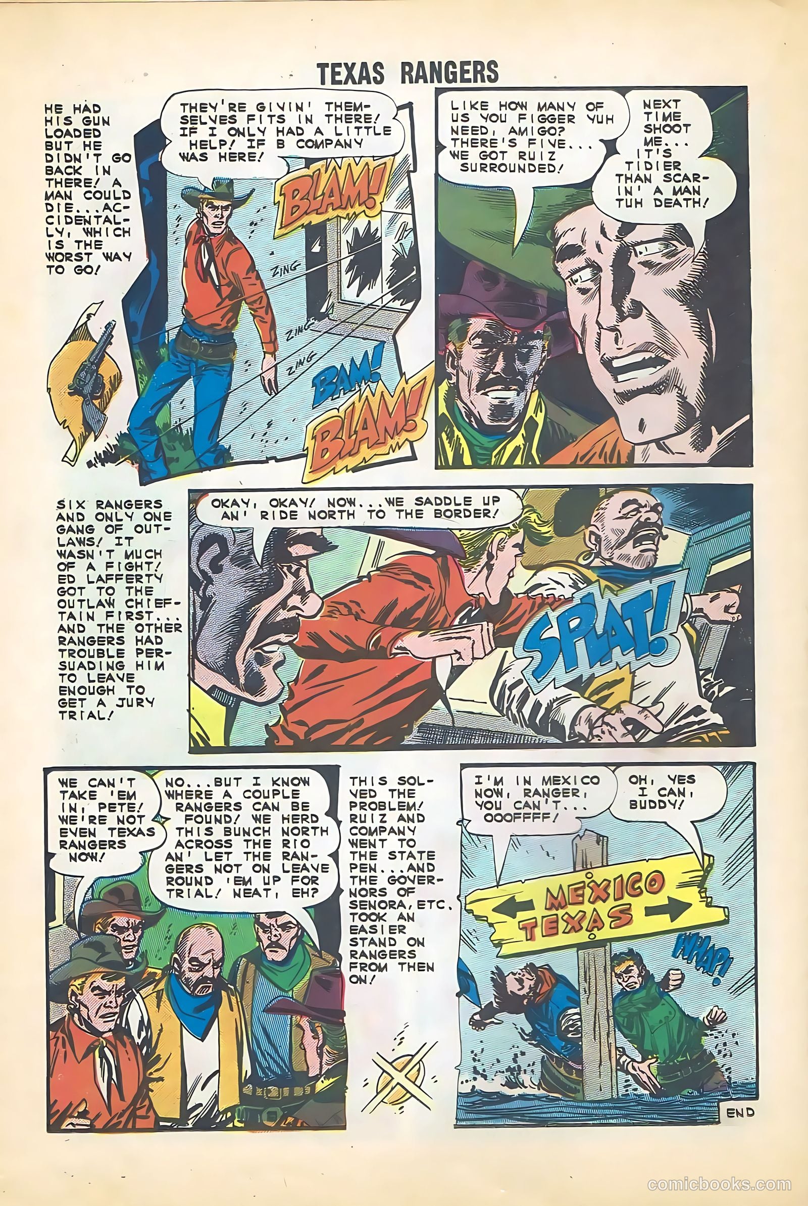 Texas Rangers in Action #51 (1965) — page 18 of 36