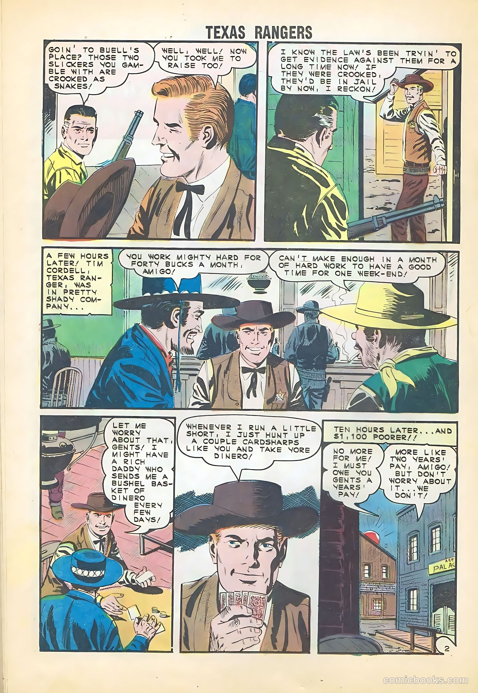 Texas Rangers in Action #51 (1965) — page 20 of 36
