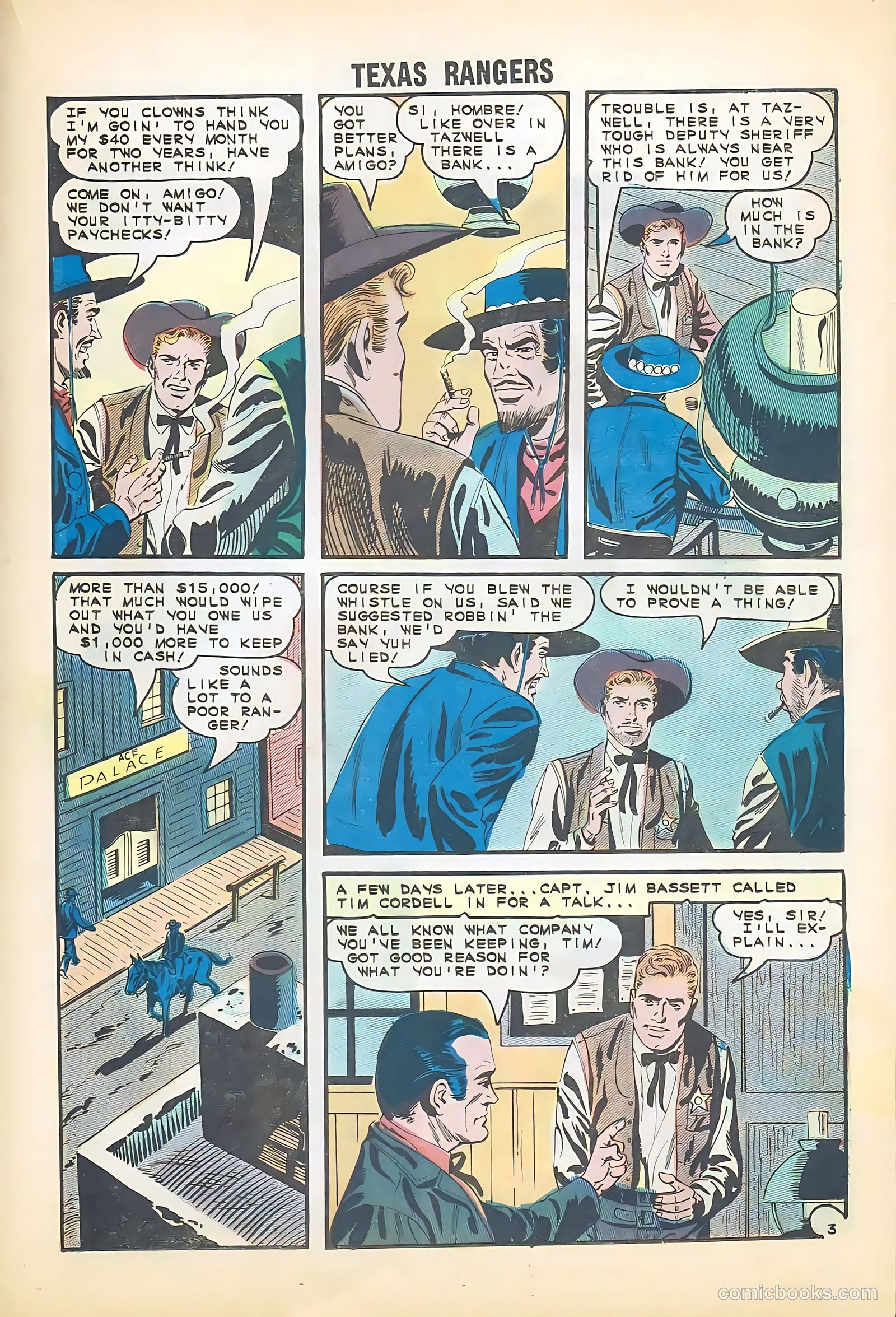 Texas Rangers in Action #51 (1965) — page 21 of 36
