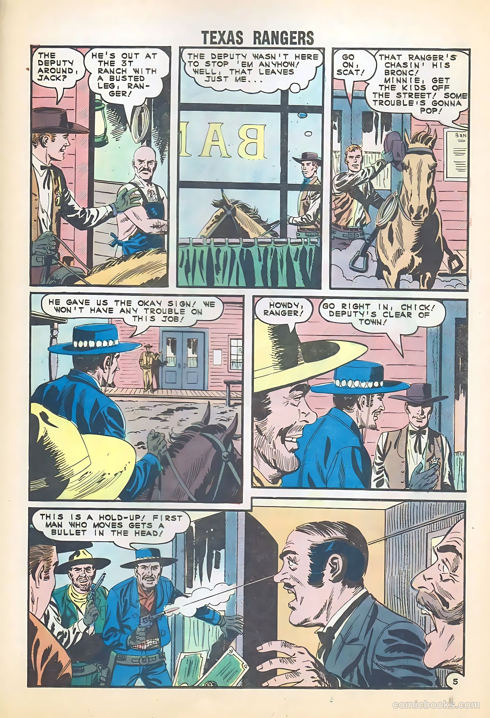 Texas Rangers in Action #51 (1965) — page 25 of 36