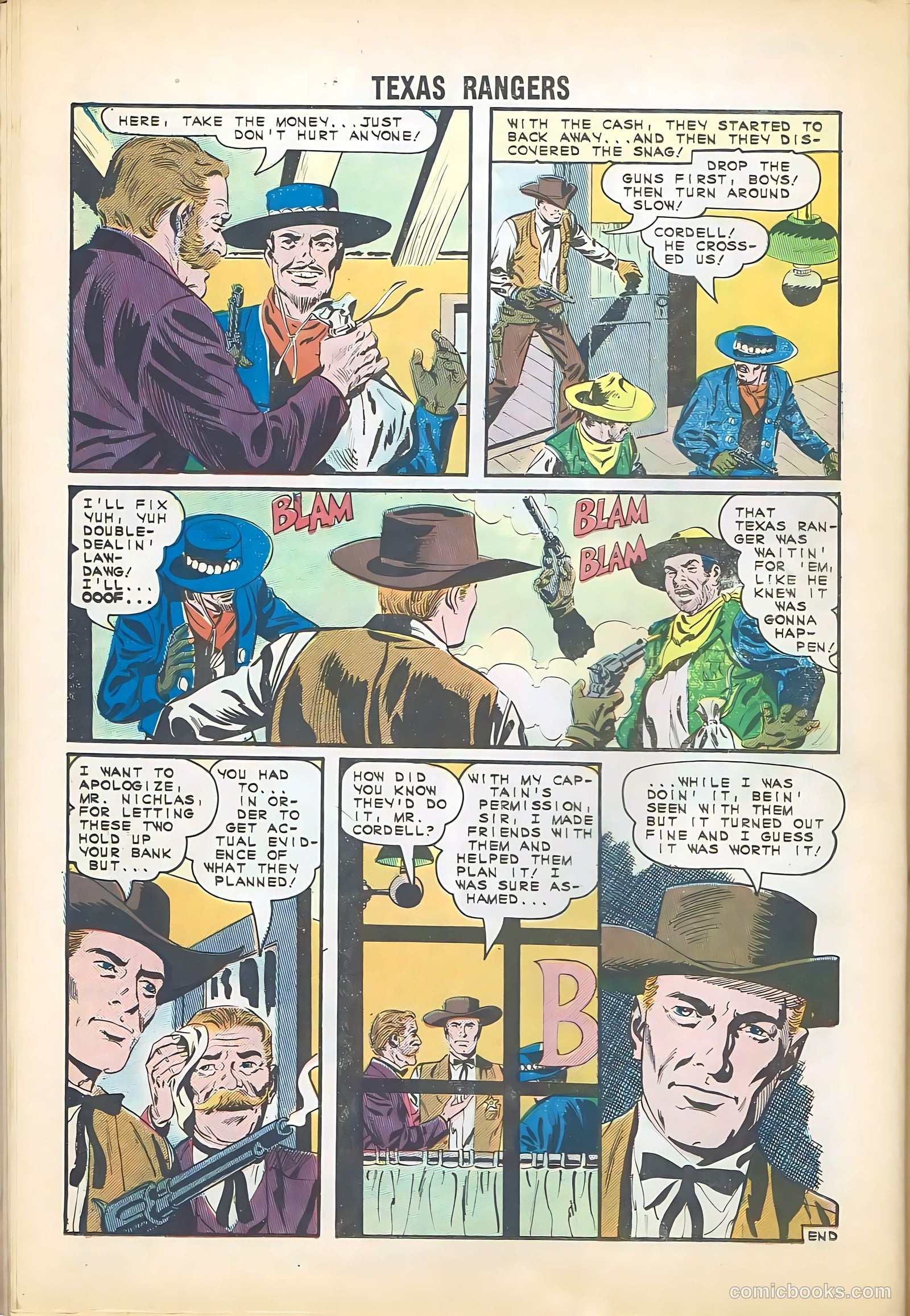 Texas Rangers in Action #51 (1965) — page 26 of 36