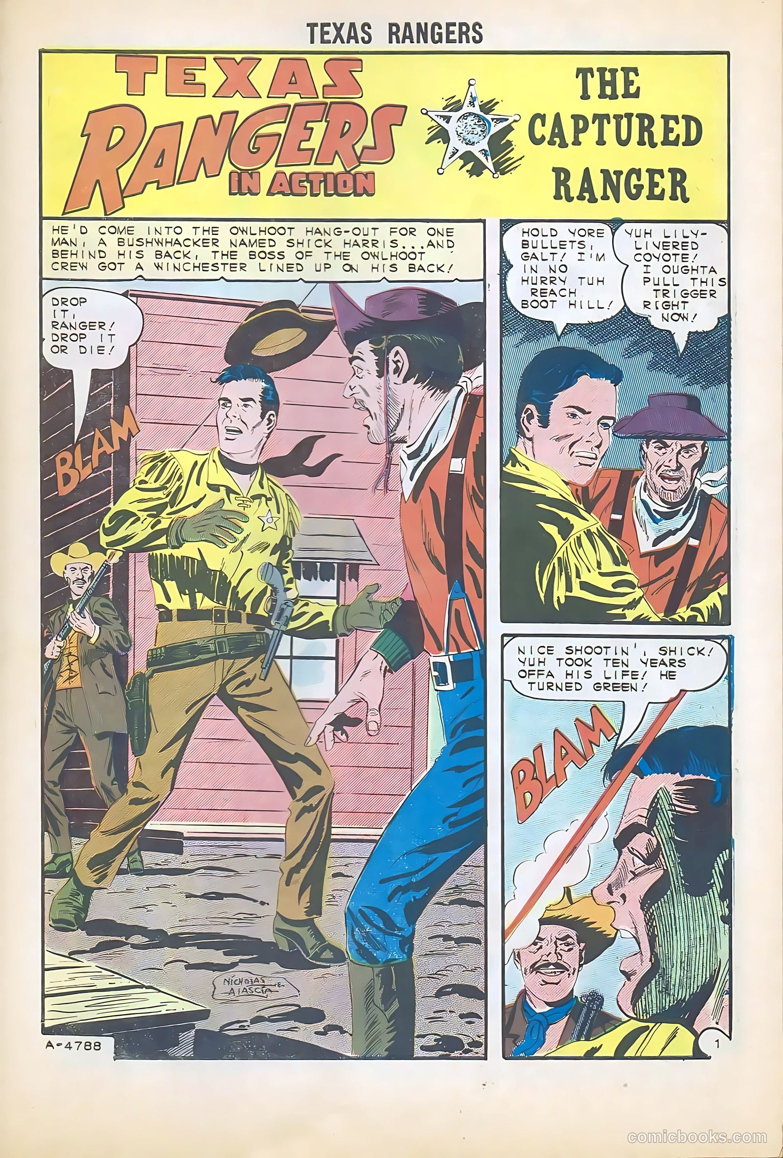 Texas Rangers in Action #51 (1965) — page 27 of 36
